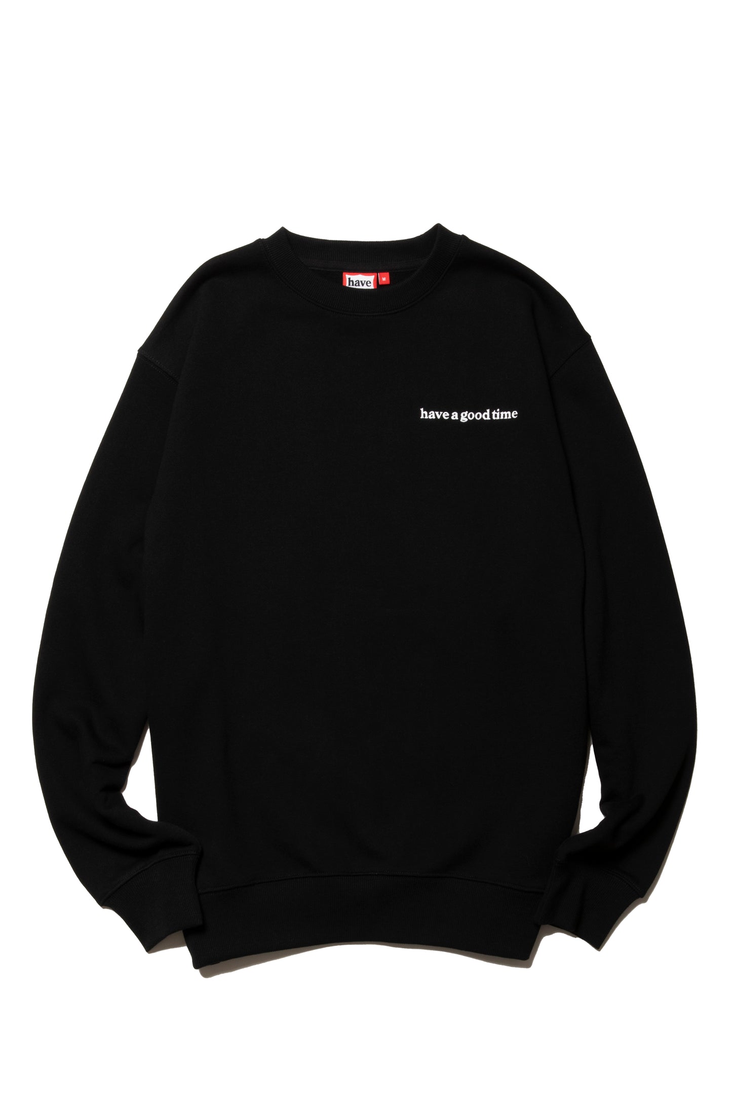 POPPY LOGO CREWNECK CO BLACK