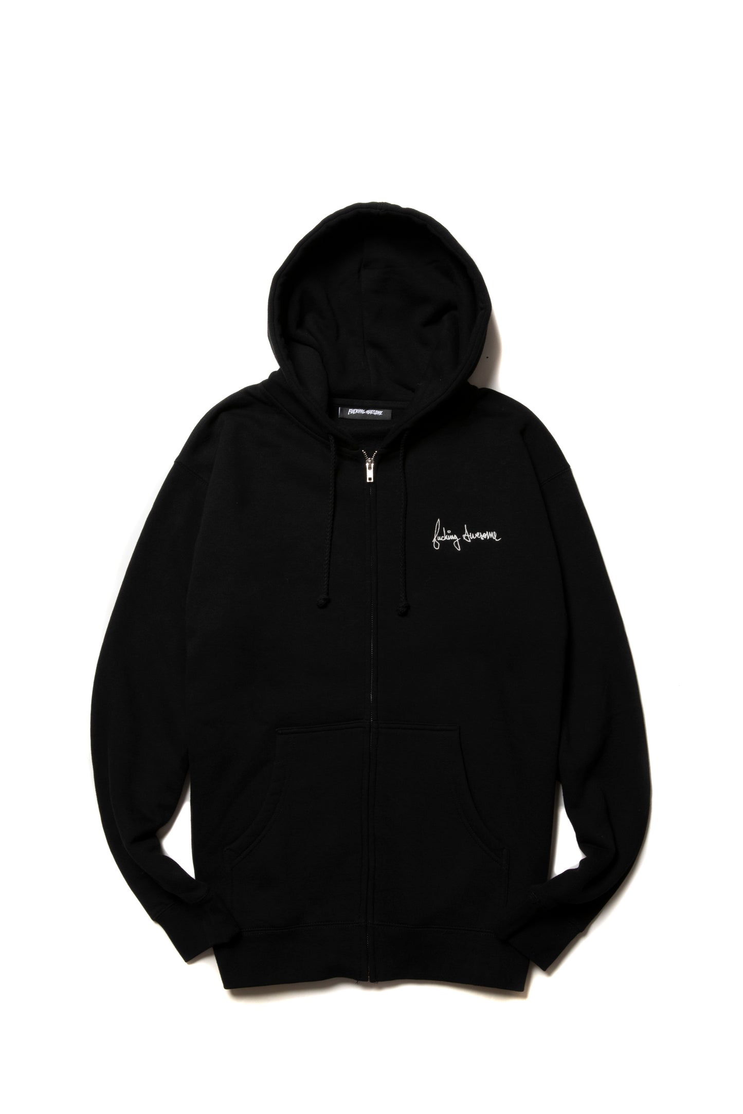 2025 DILL COLLAGE ZIP HOODIE BLACK