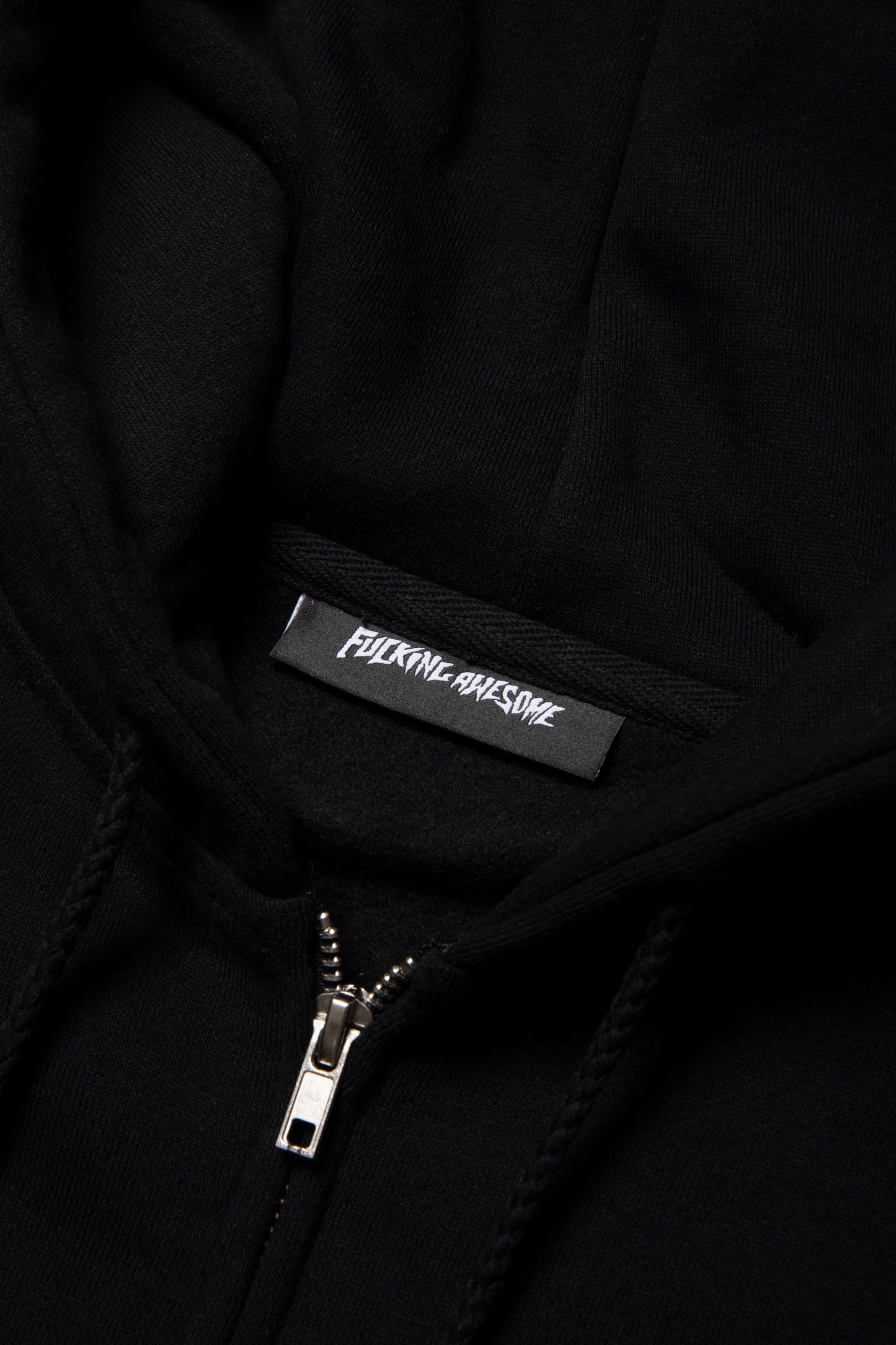 2025 DILL COLLAGE ZIP HOODIE BLACK