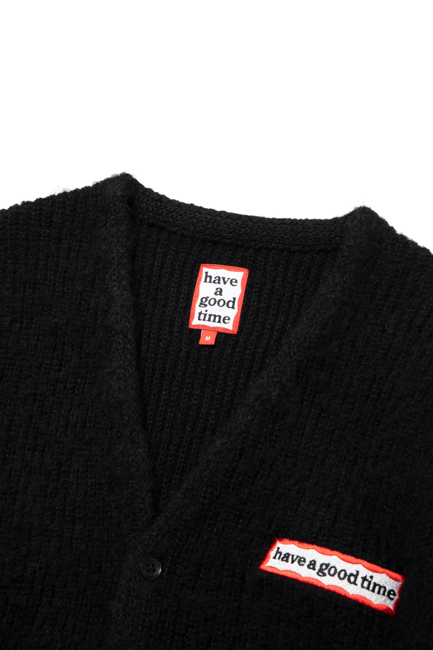 SIDE FRAME CARDIGAN BLACK