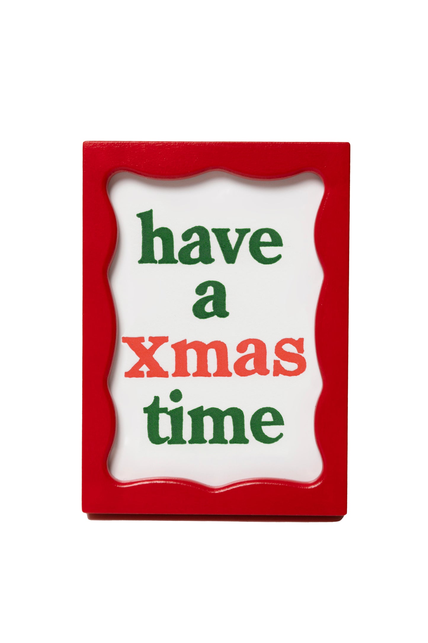 YAJIRUSHI x MILLHOUSE XMAS POST CARD FRAME ONE