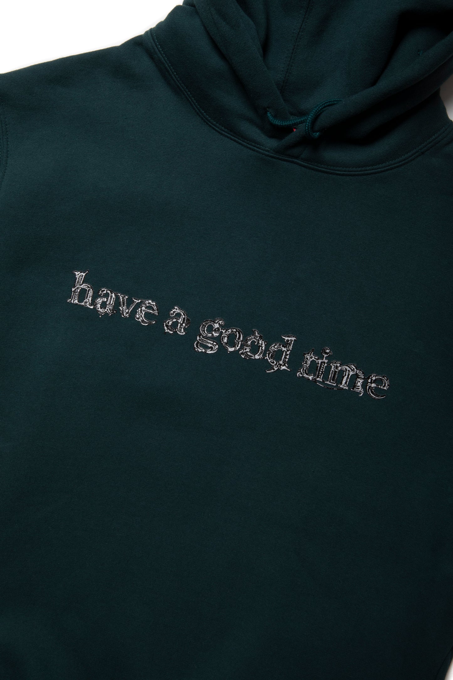 BIO MECH SIDE LOGO PULLOVER HOODIE FL MALACHITE GREEN
