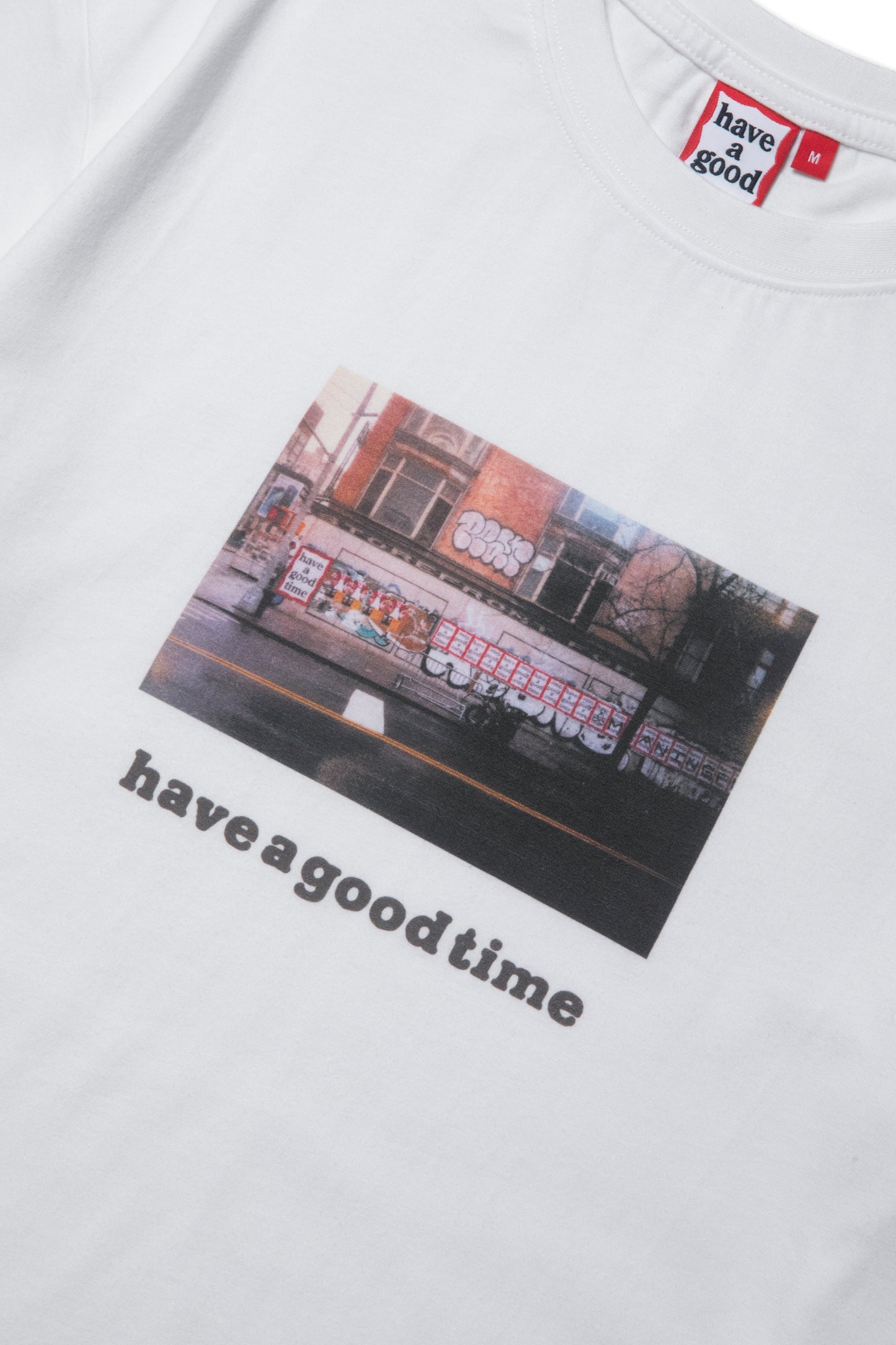 WHEATPASTE PHOTO S/S TEE WHITE