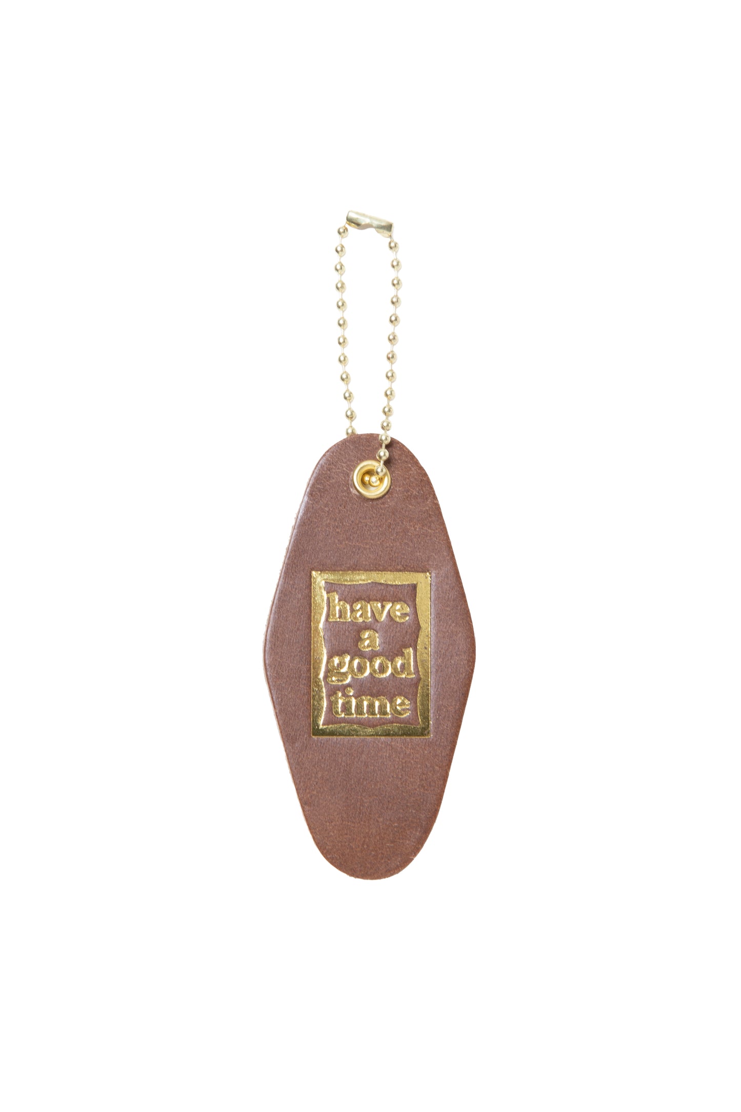 BUTCHER x have a good time MOTEL KEYHOLDER LIGHT BROWN