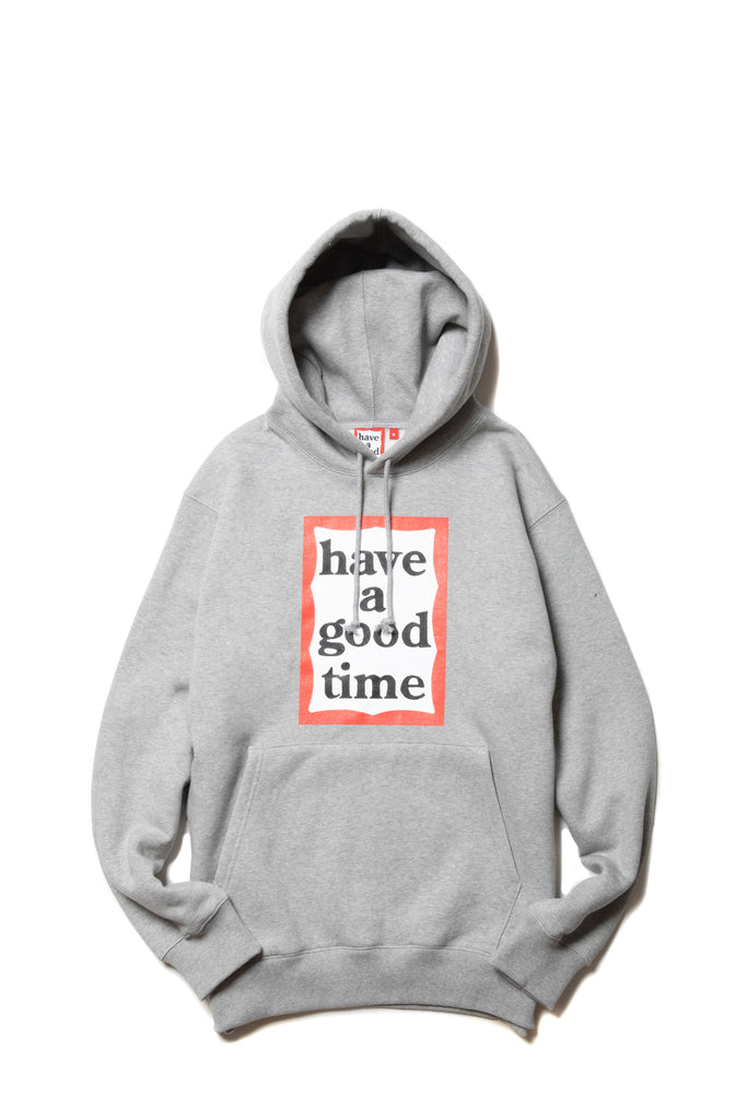 FRAME PULLOVER HOODIE FL HEATHER GRAY
