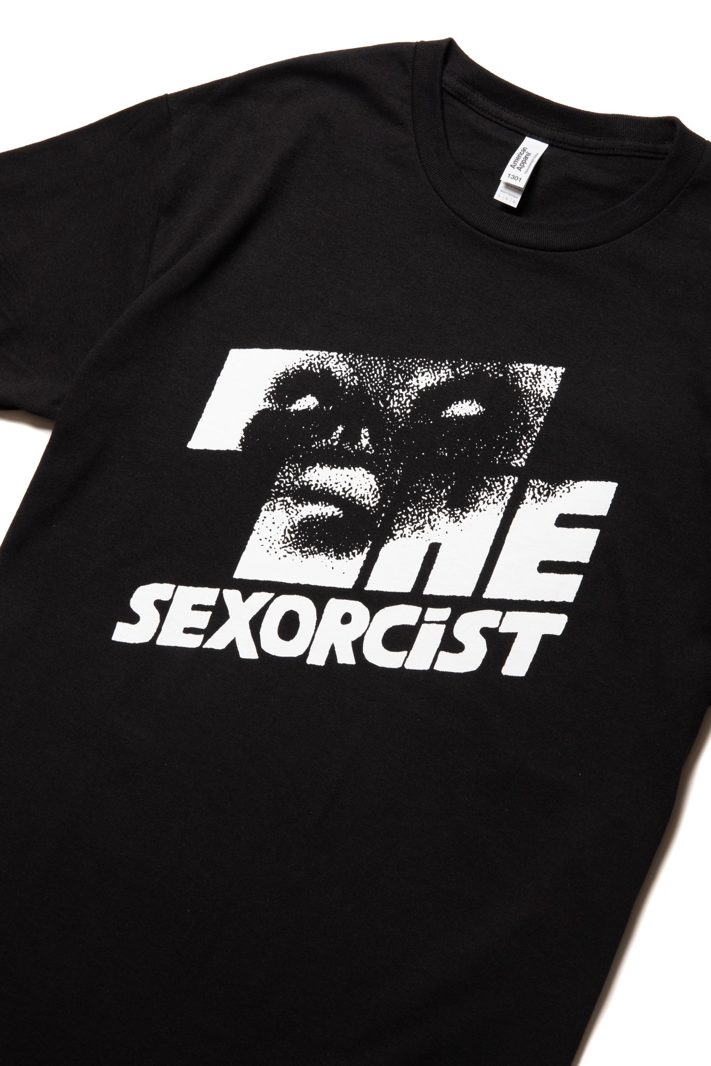 Sonny's Shack THE SEXORCIST S/S TEE WHITE ON BLACK
