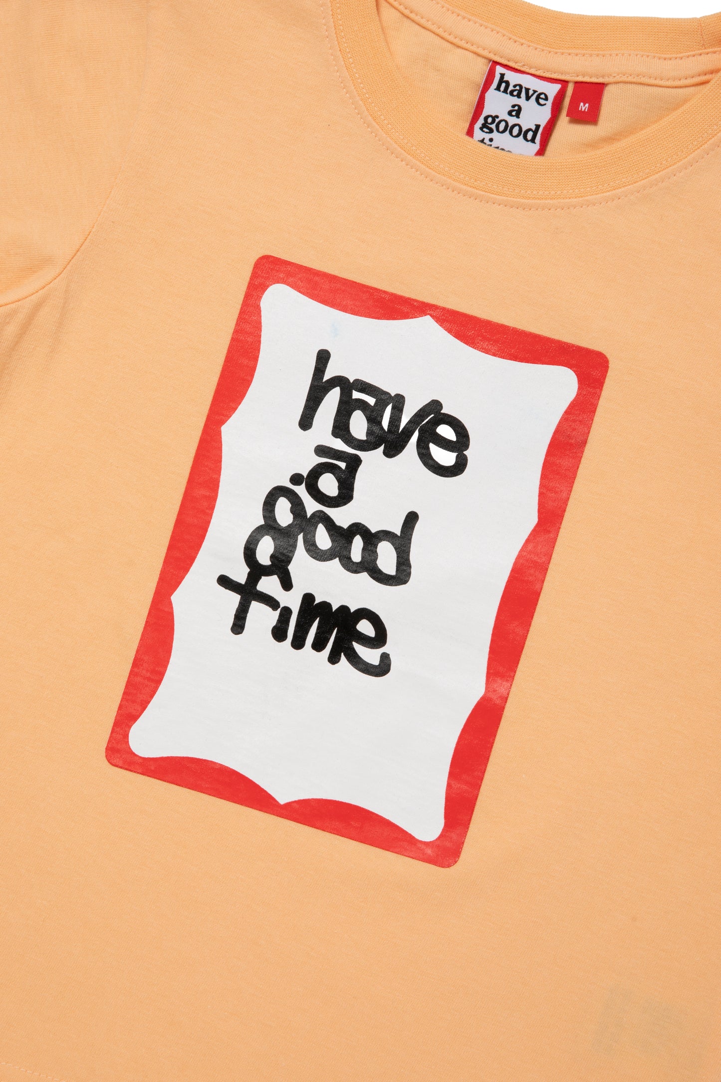 HANDSTYLE FRAME STICKER KIDS S/S TEE ORANGE