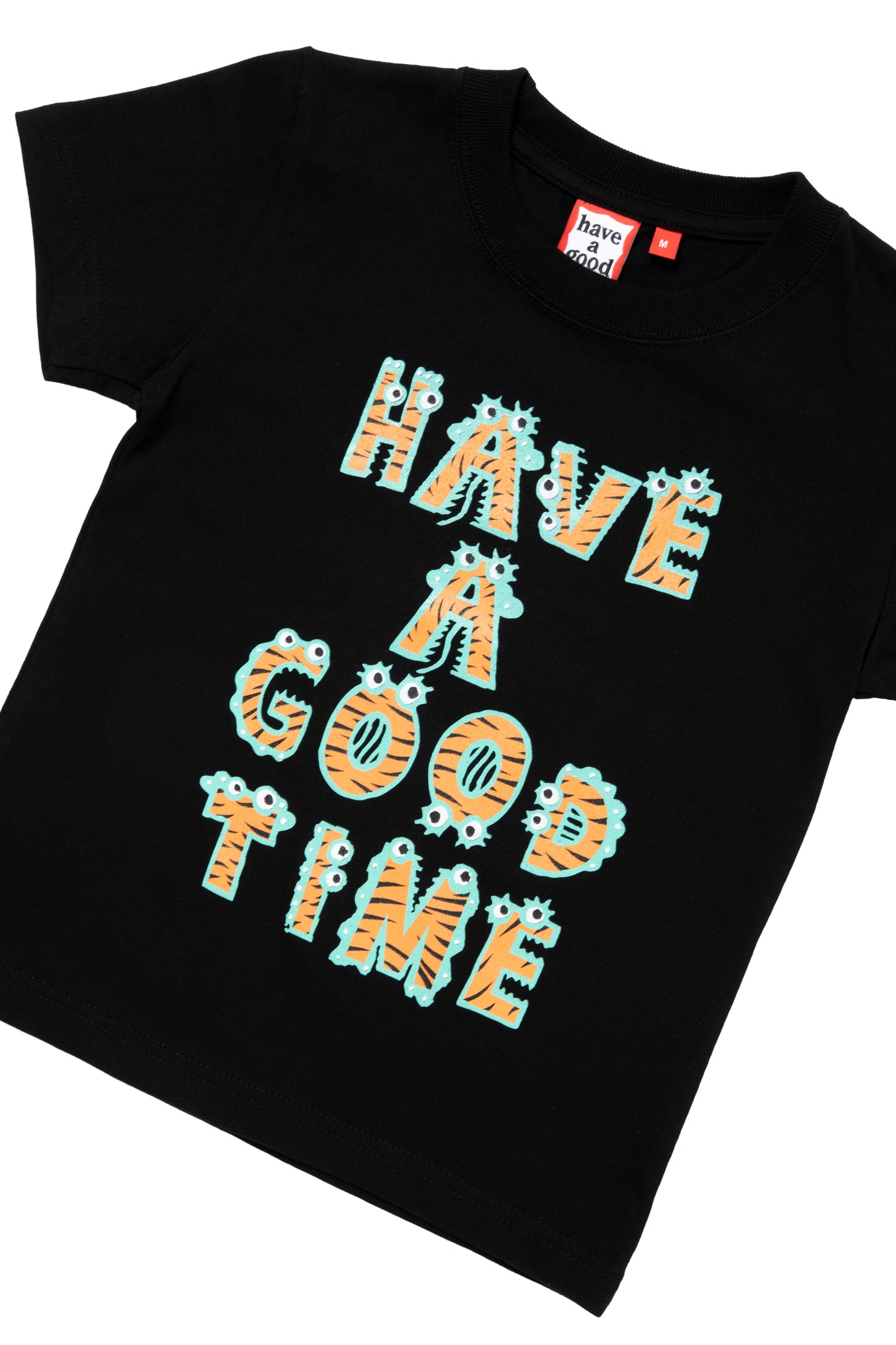 ANIMAL LOGO S/S TEE BLACK
