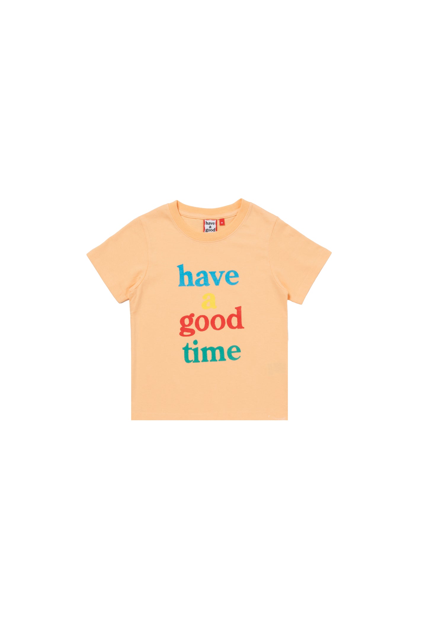 KIDS LOGO S/S TEE ORANGE