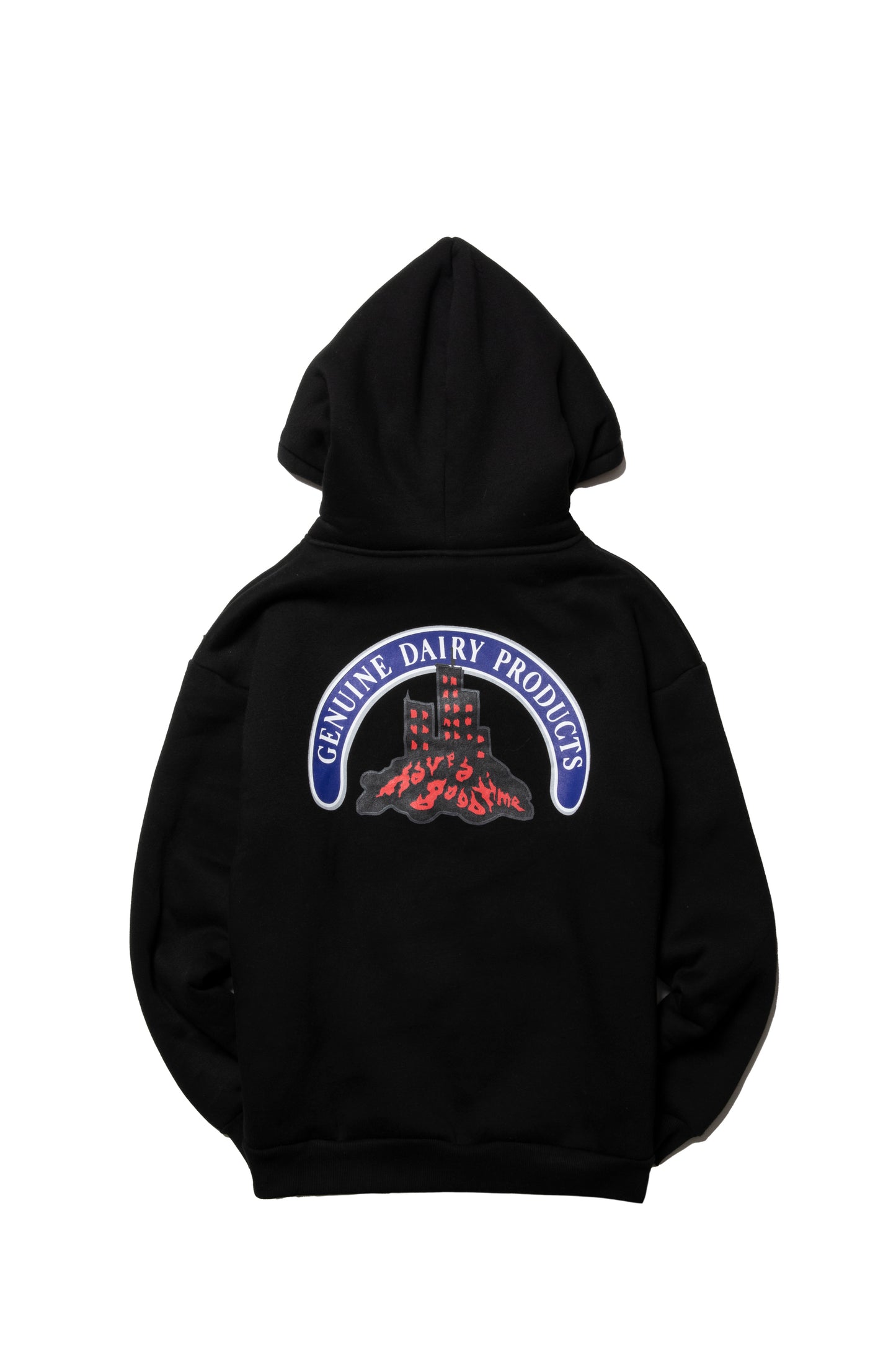 GENUINE DAIRY PRODUCTS CITY BOA HOODIE FL BLACK