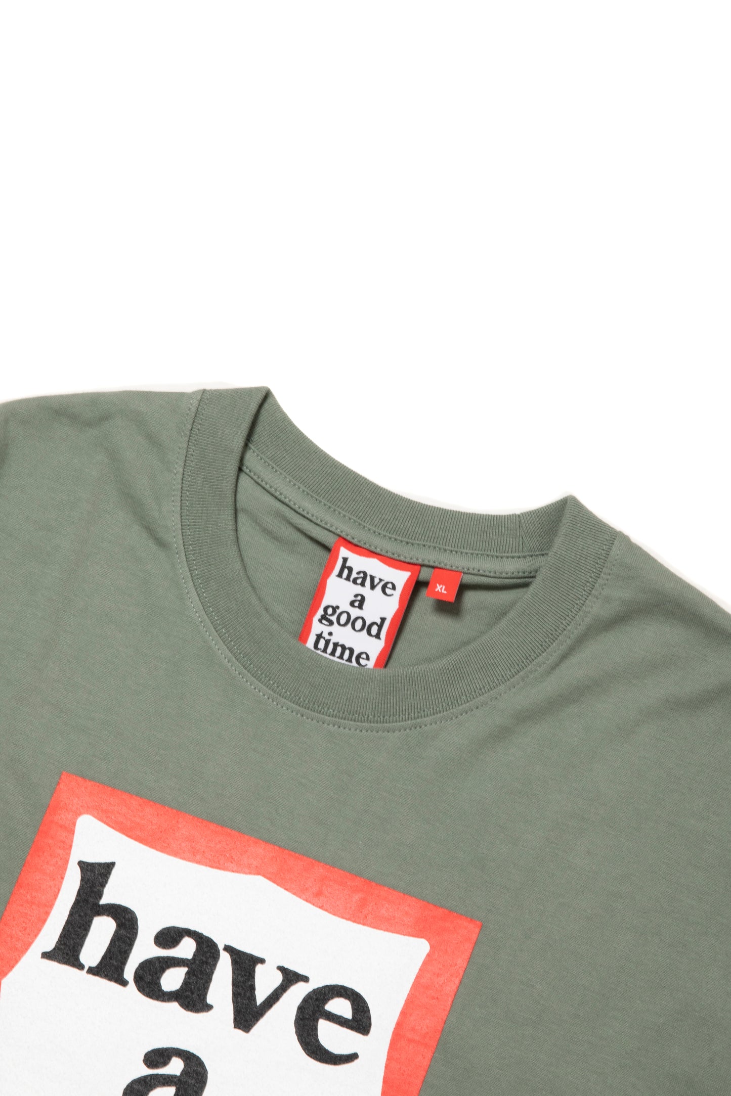 FRAME L/S TEE GRASS GREEN