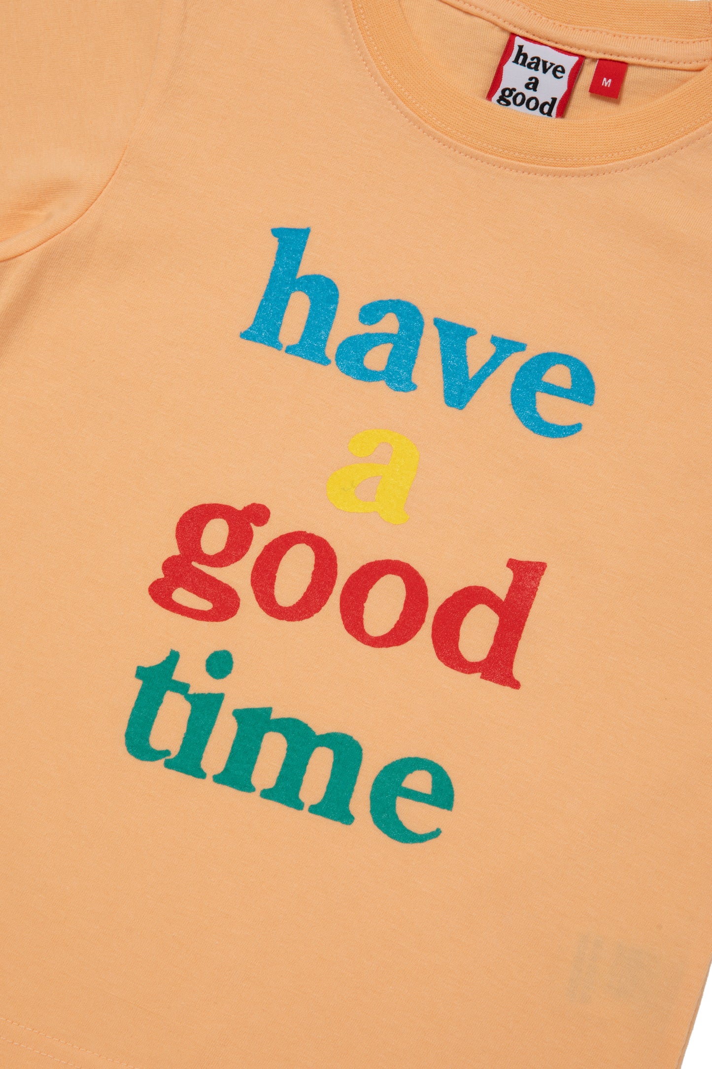 KIDS LOGO S/S TEE ORANGE