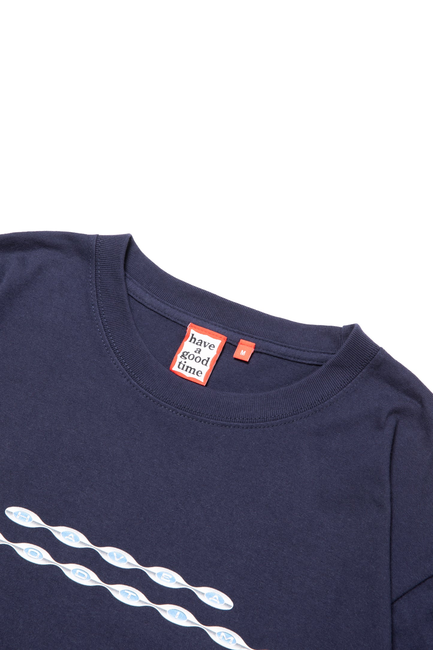 DRUM & BASS LOGO S/S TEE NAVY