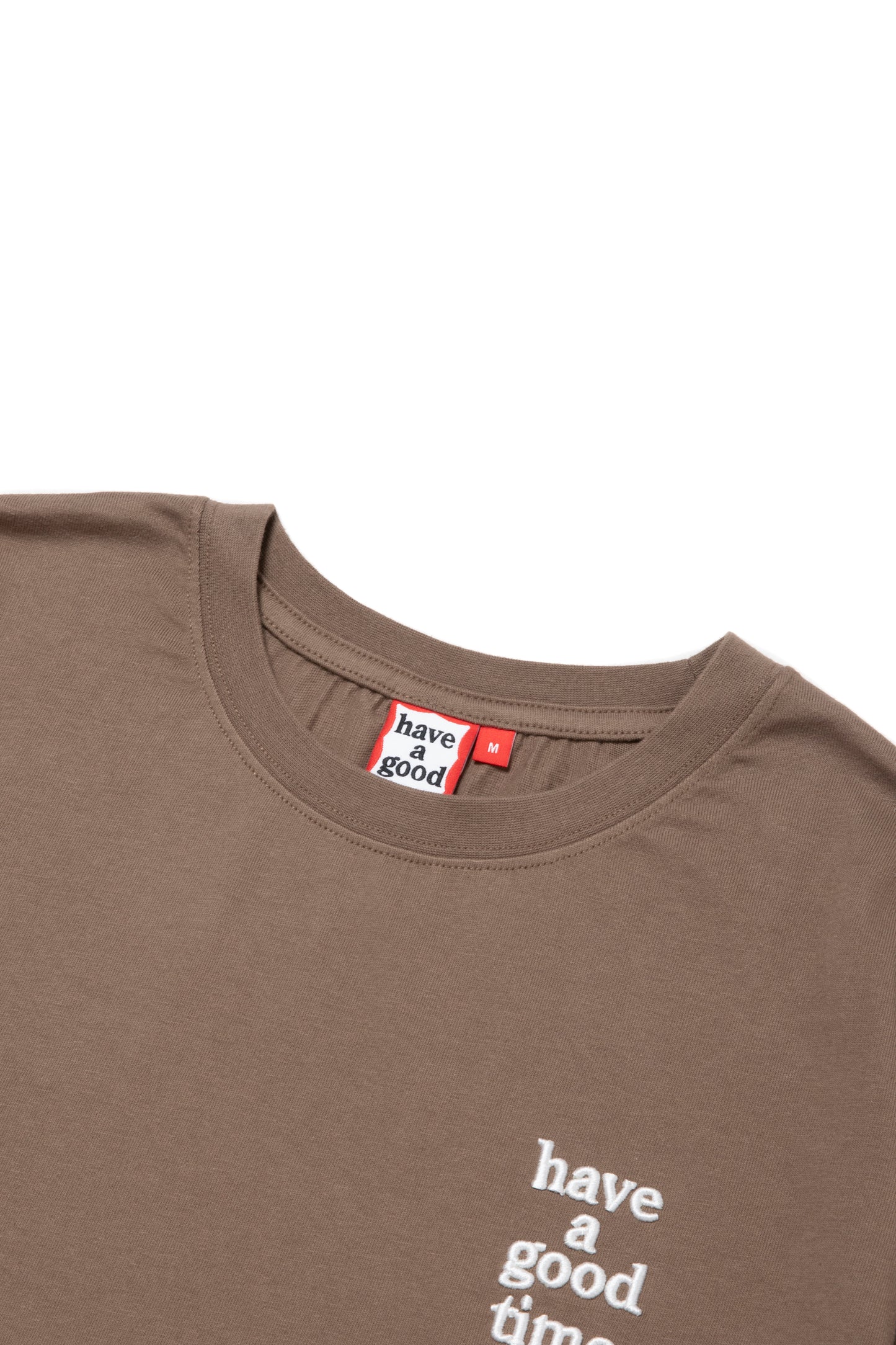 MINI LOGO EMB S/S TEE HAZEL BROWN
