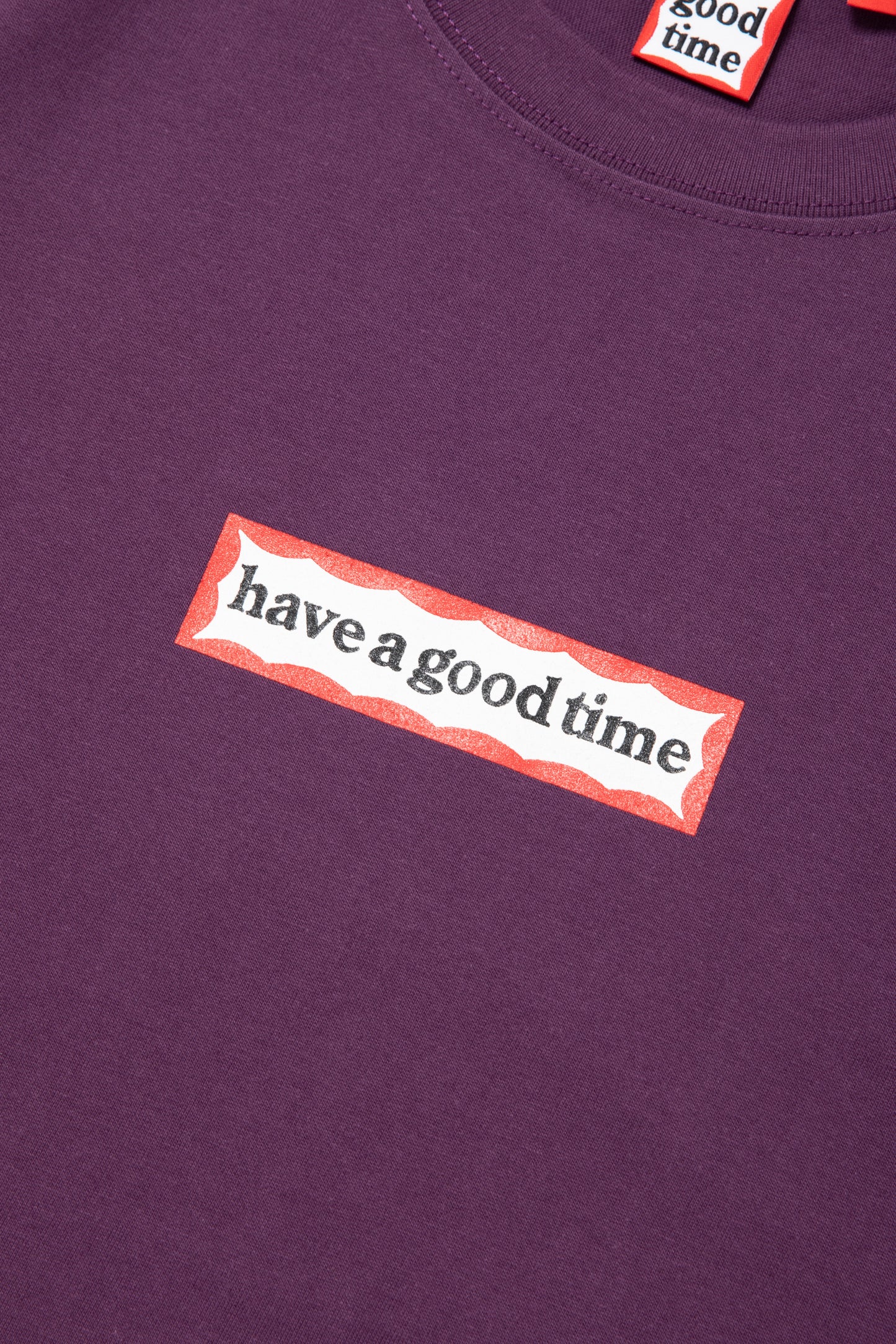 SIDE FRAME S/S TEE DEEP PURPPLE