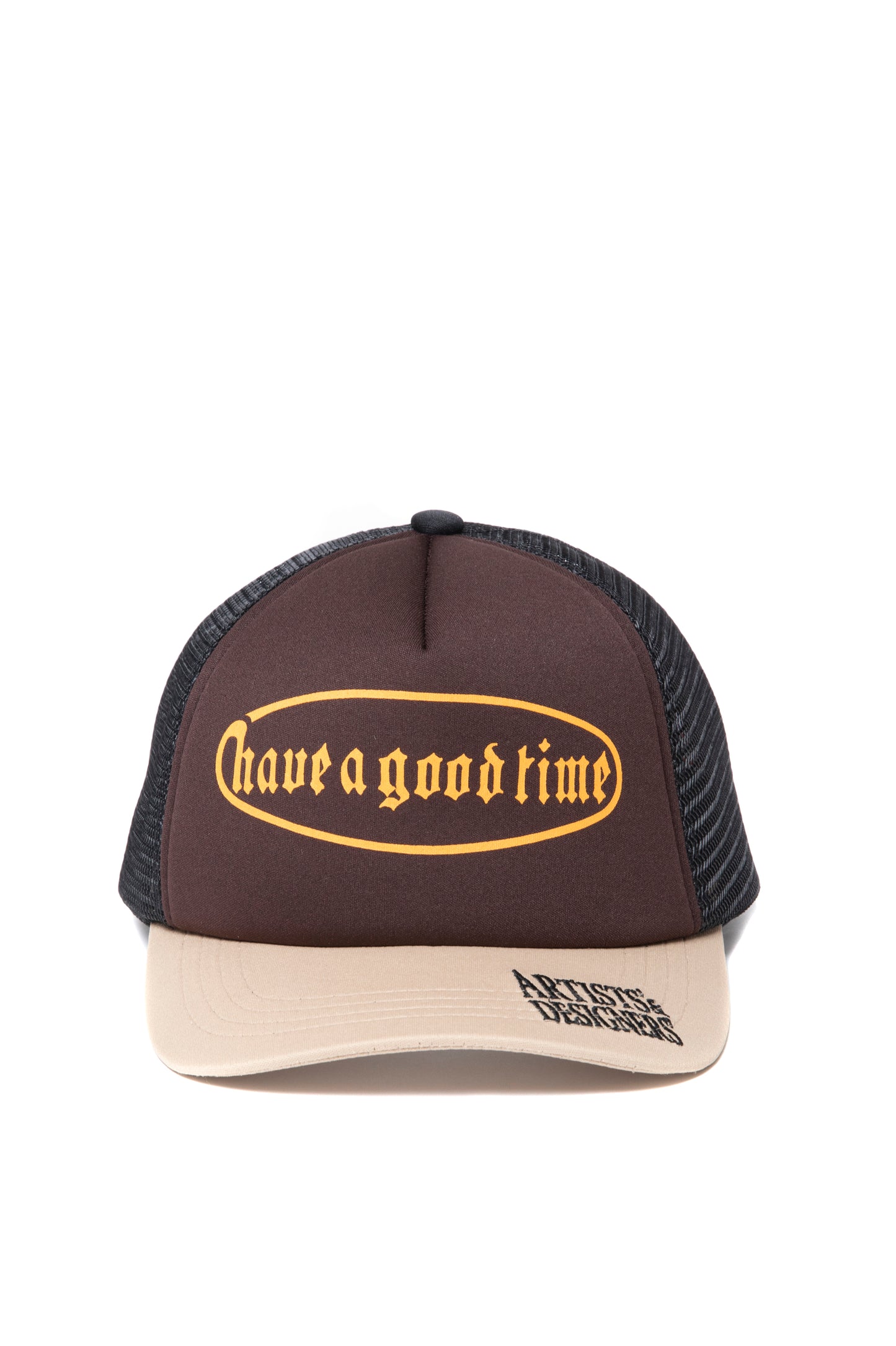 HOLBEIN LOGO MESH CAP BLACK/BEIGE