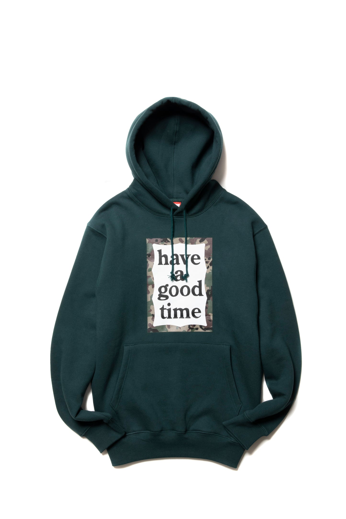 CAMO FRAME PULLOVER HOODIE FL MALACHITE GREEN