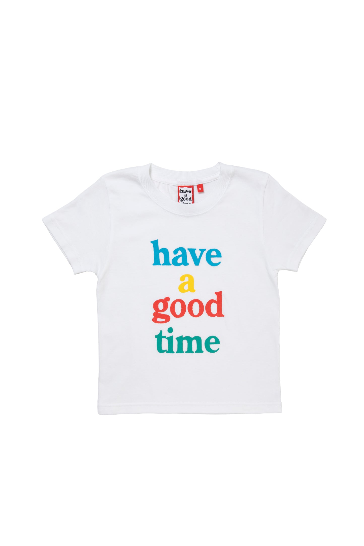 KIDS LOGO S/S TEE WHITE