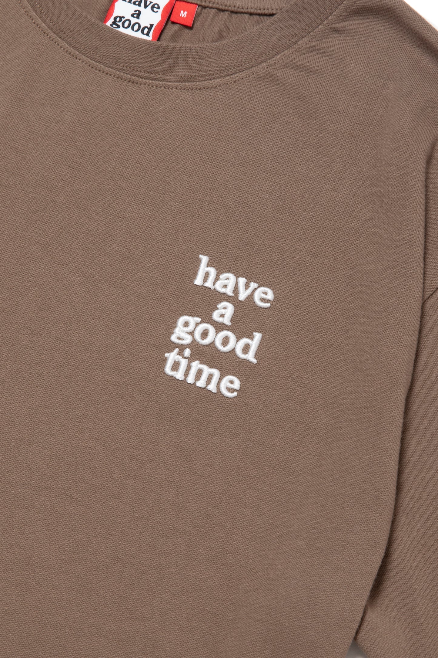 MINI LOGO EMB S/S TEE HAZEL BROWN