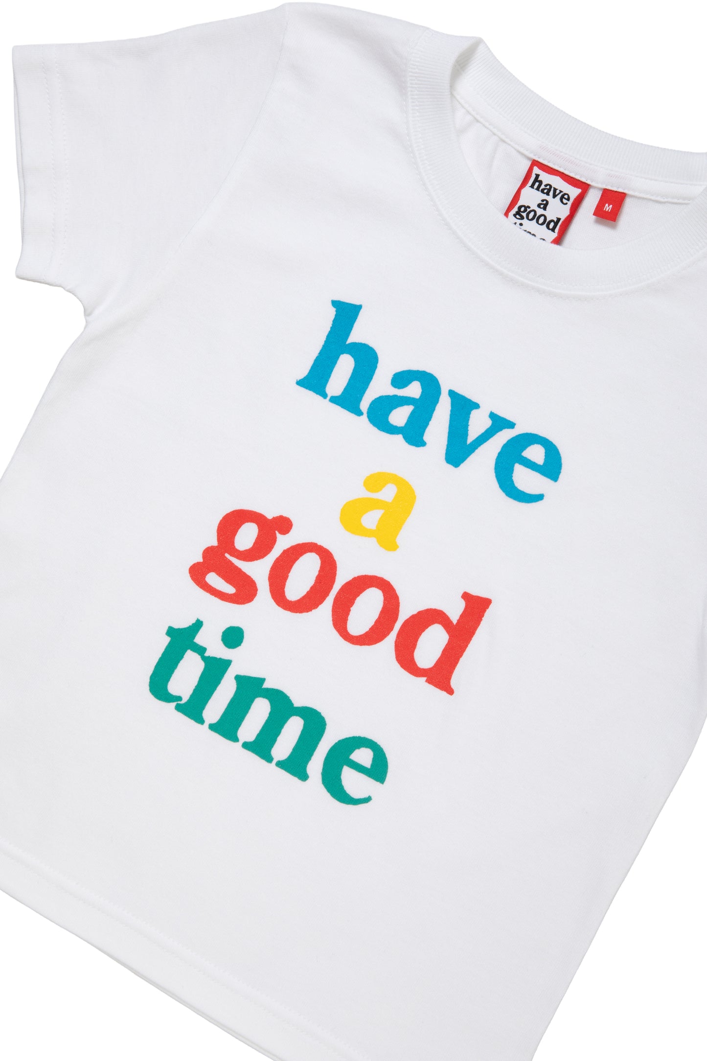 KIDS LOGO S/S TEE WHITE