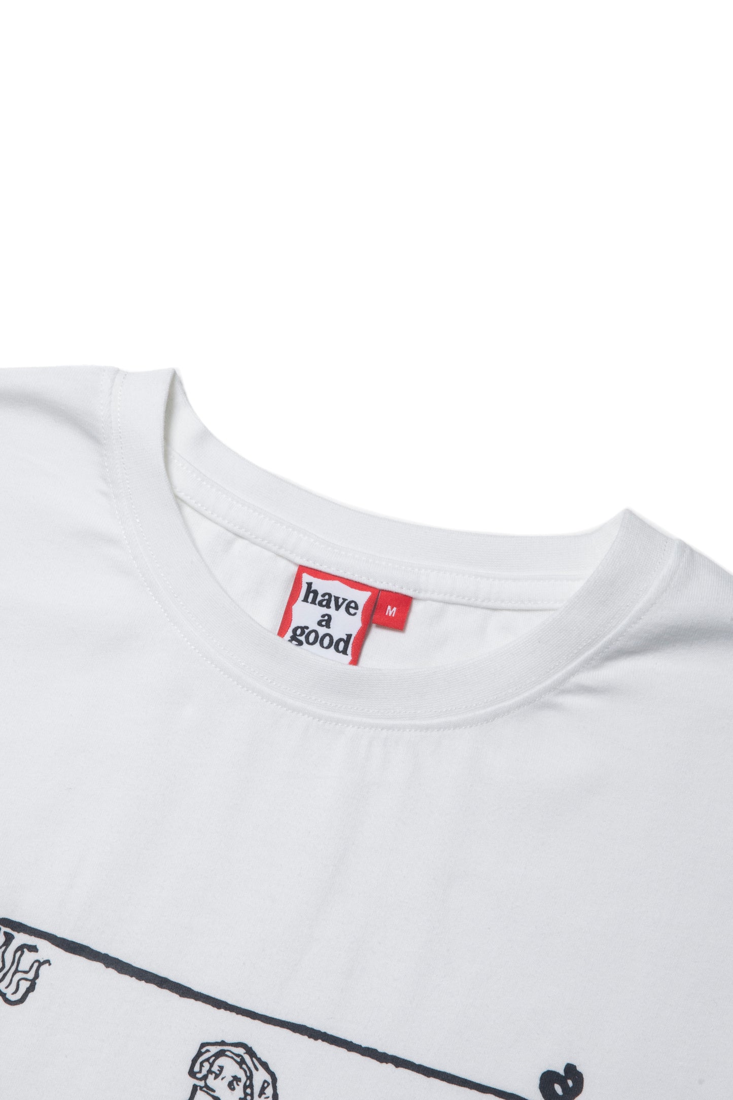 MEDIEVAL MONSTER LOGO S/S TEE WHITE