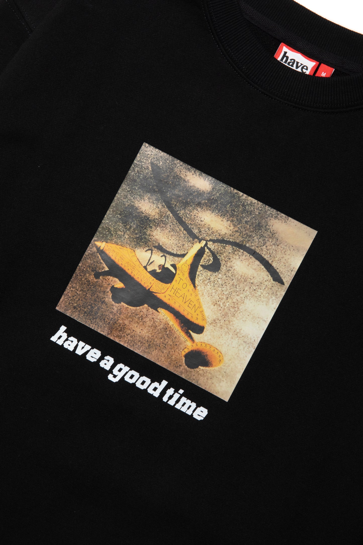 BOYS BE AMBITIOUS CREWNECK CO BLACK