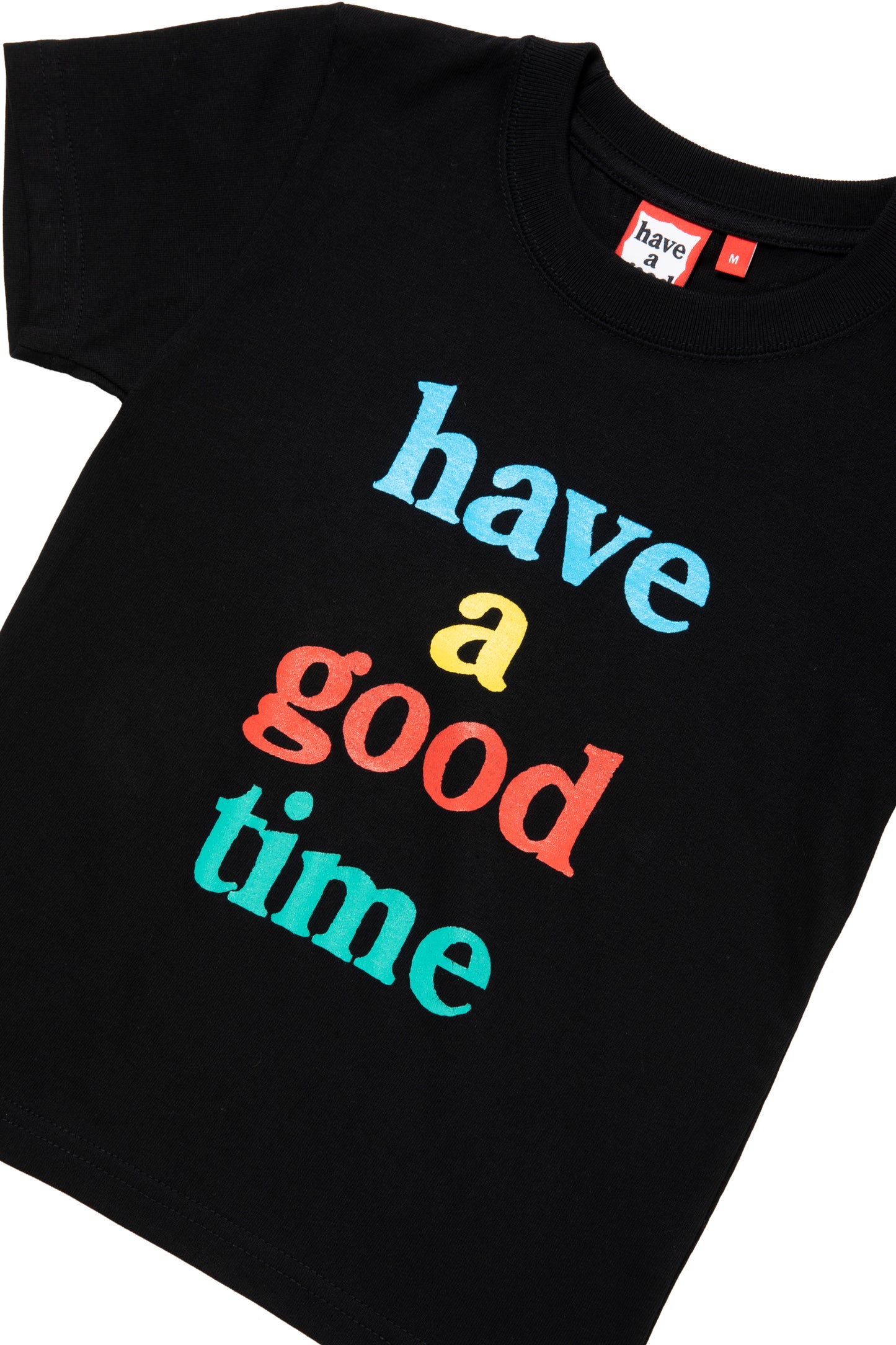 KIDS LOGO S/S TEE BLACK