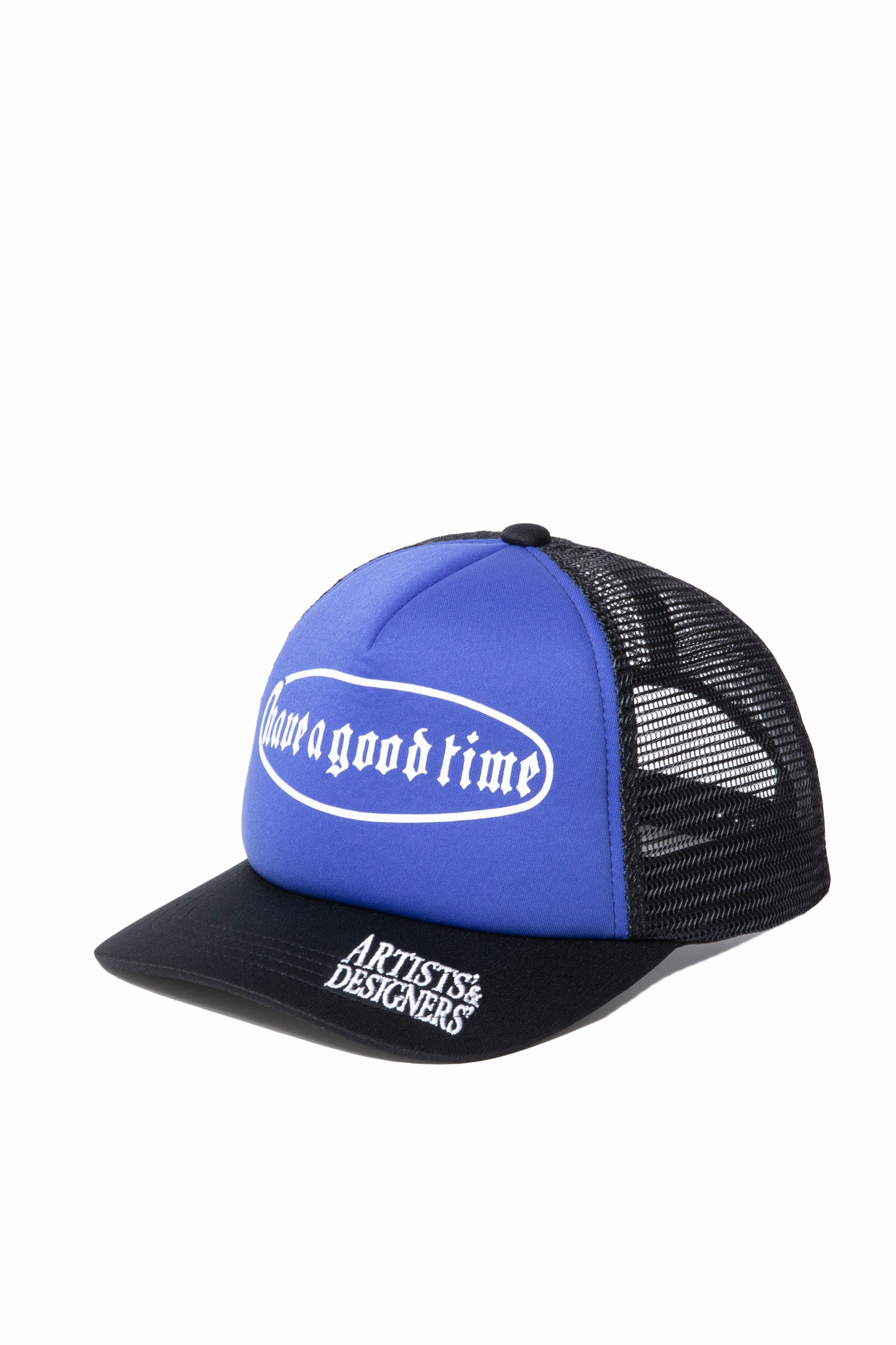 HOLBEIN LOGO MESH CAP BLUE/BLACK