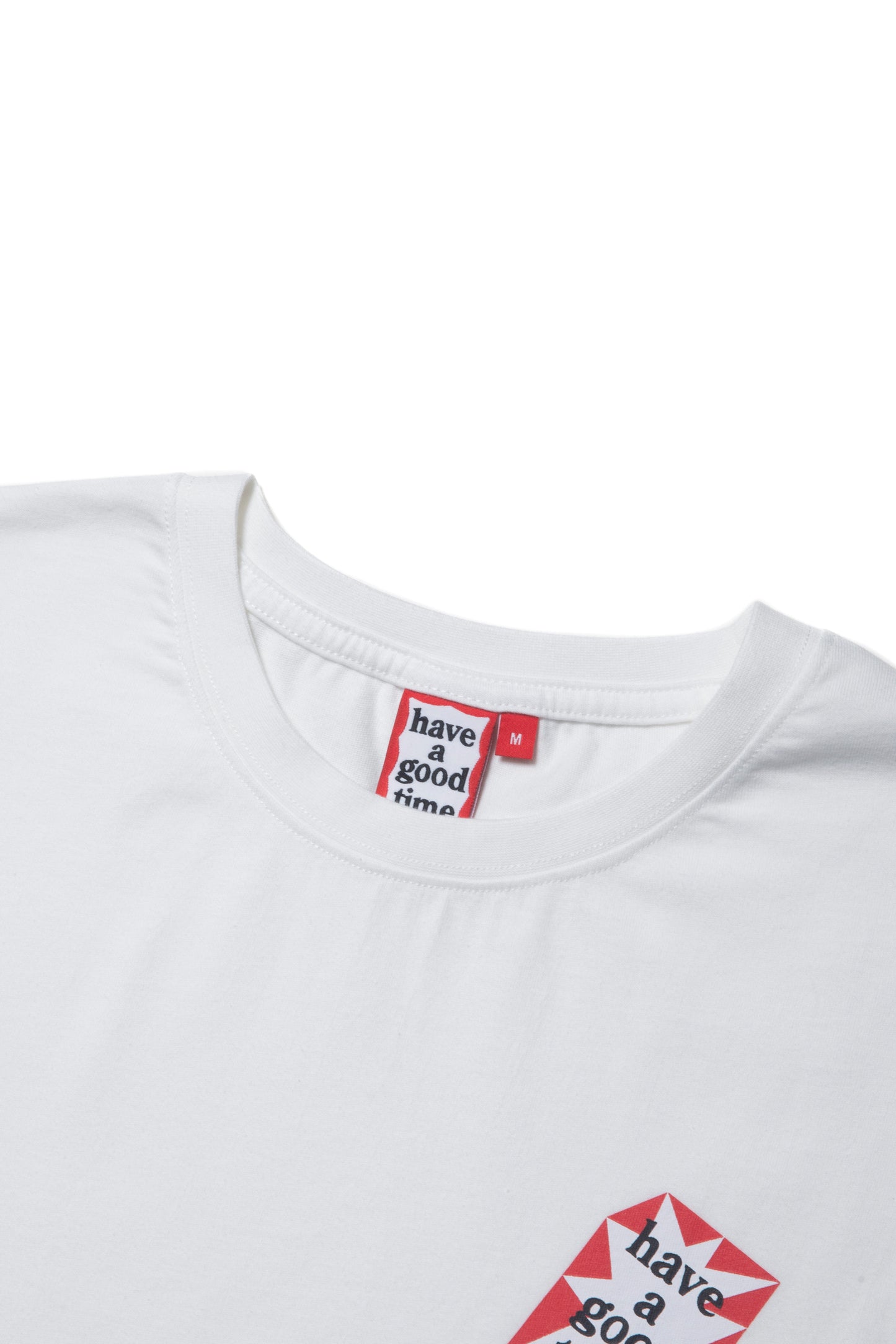ATTENTION FRAME S/S TEE WHITE