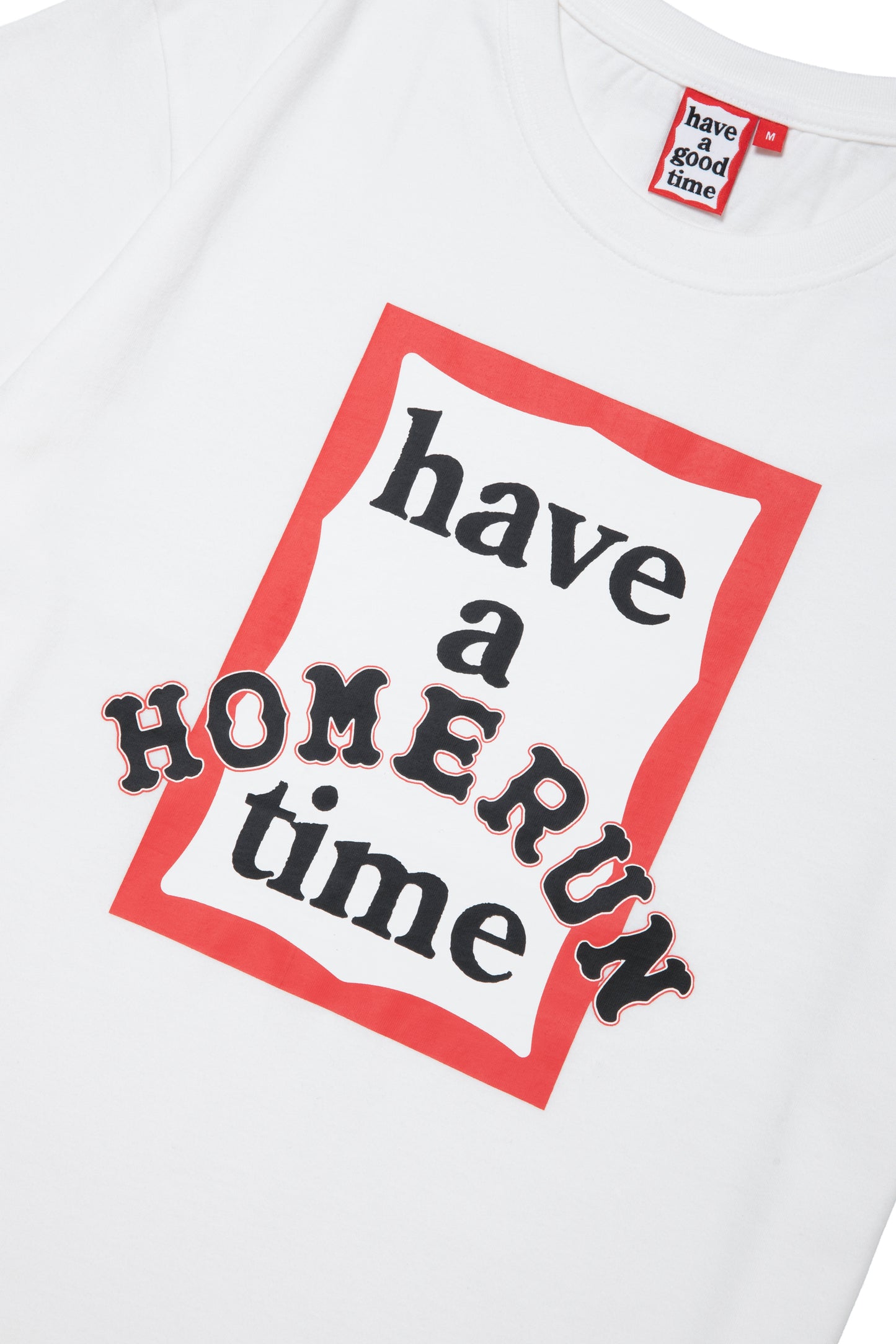 HOMERUN x have a good time S/S TEE WHITE