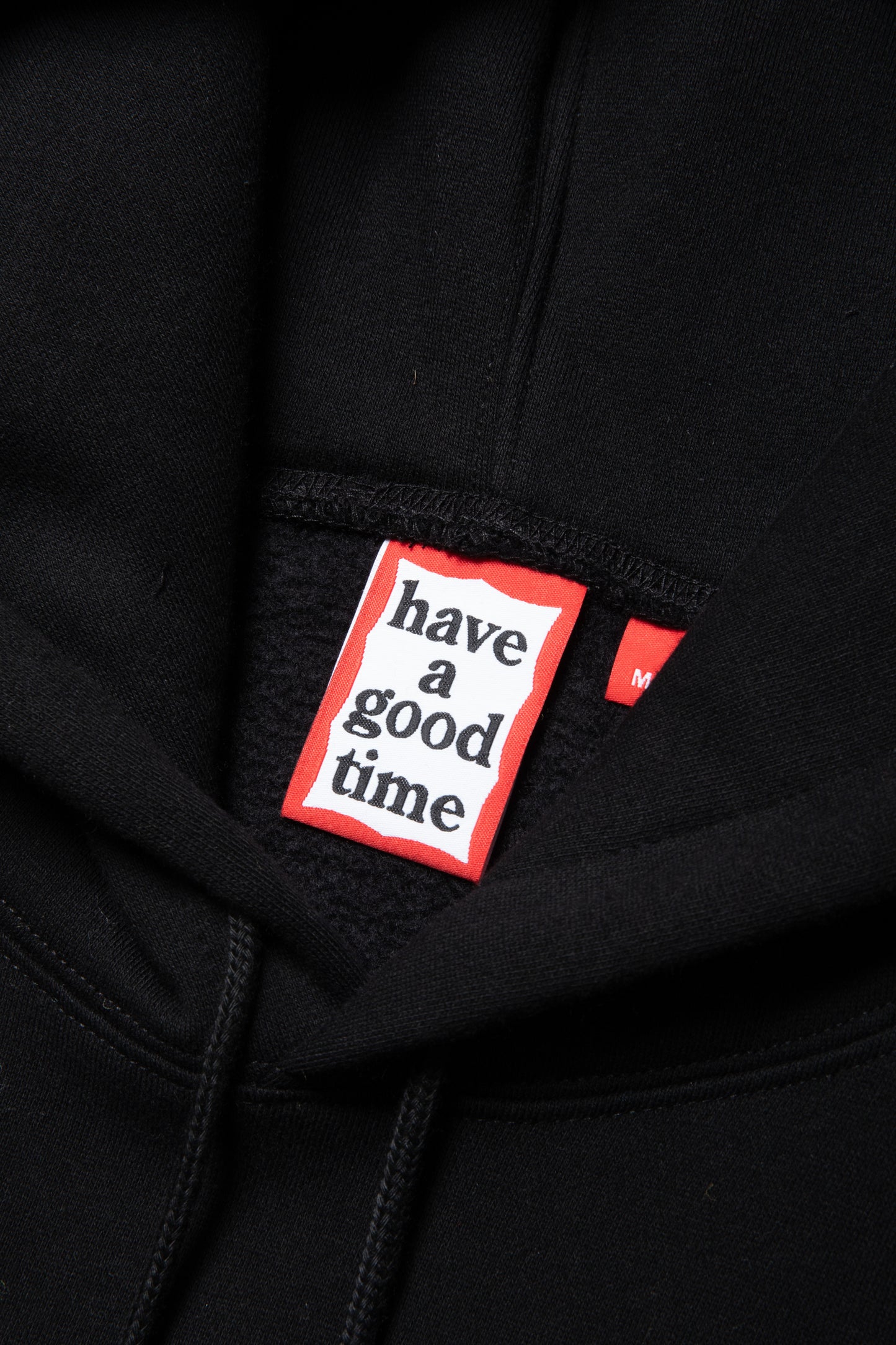 MINI FRAME PULLOVER HOODIE FL BLACK