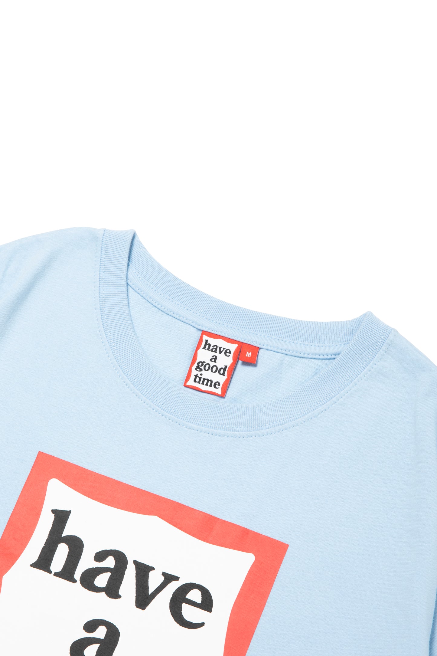 HOMERUN x have a good time S/S TEE GREYISH BLUE