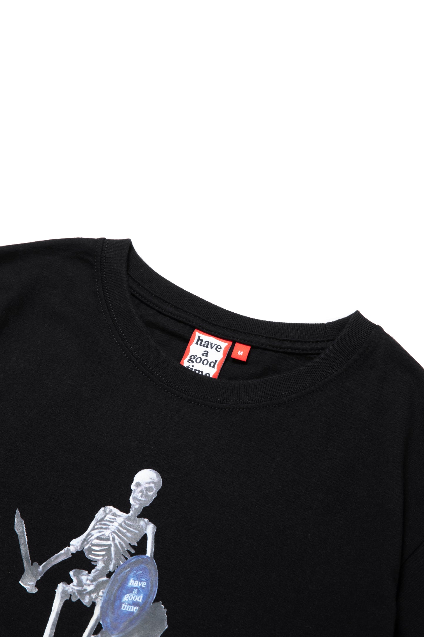 SKULL TIME S/S TEE BLACK