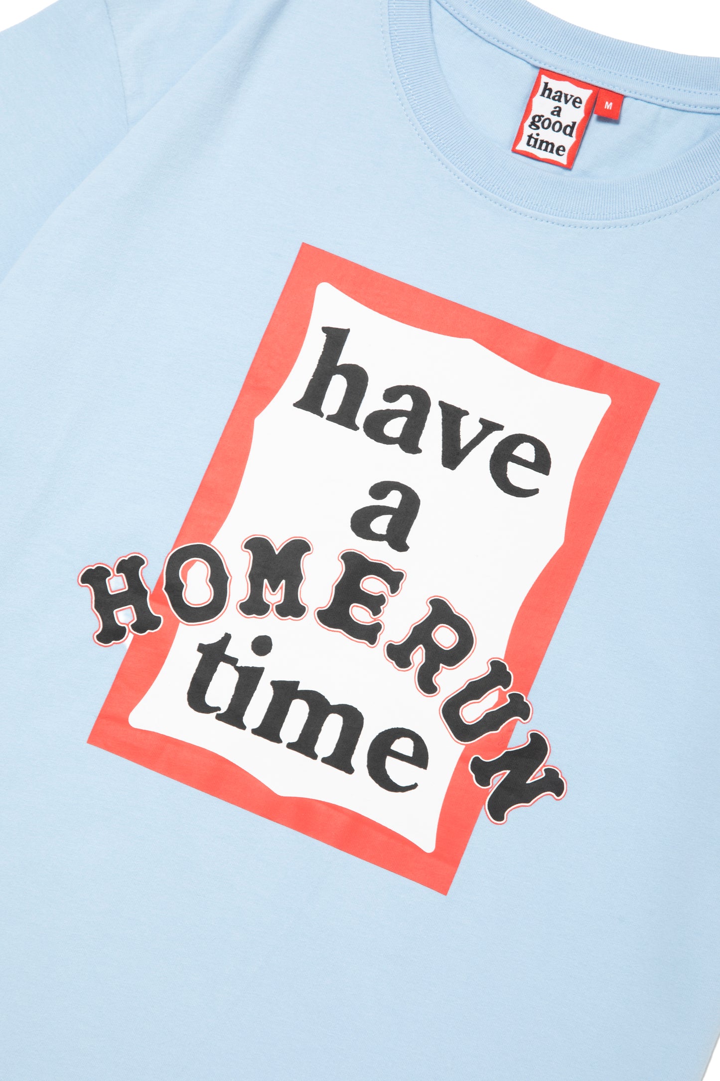 HOMERUN x have a good time S/S TEE GREYISH BLUE