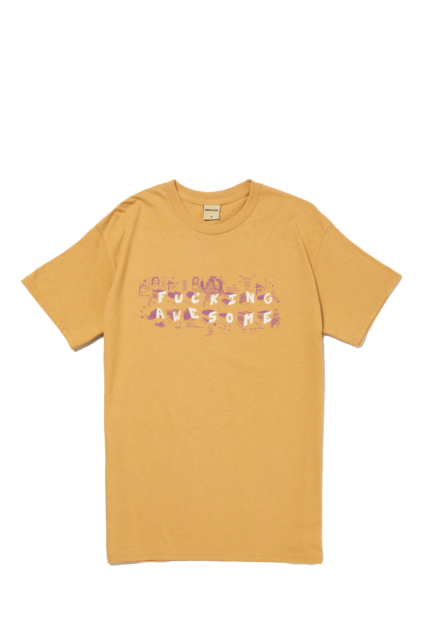 FA SCREWBALL LOCO S/S TEE ADOBE