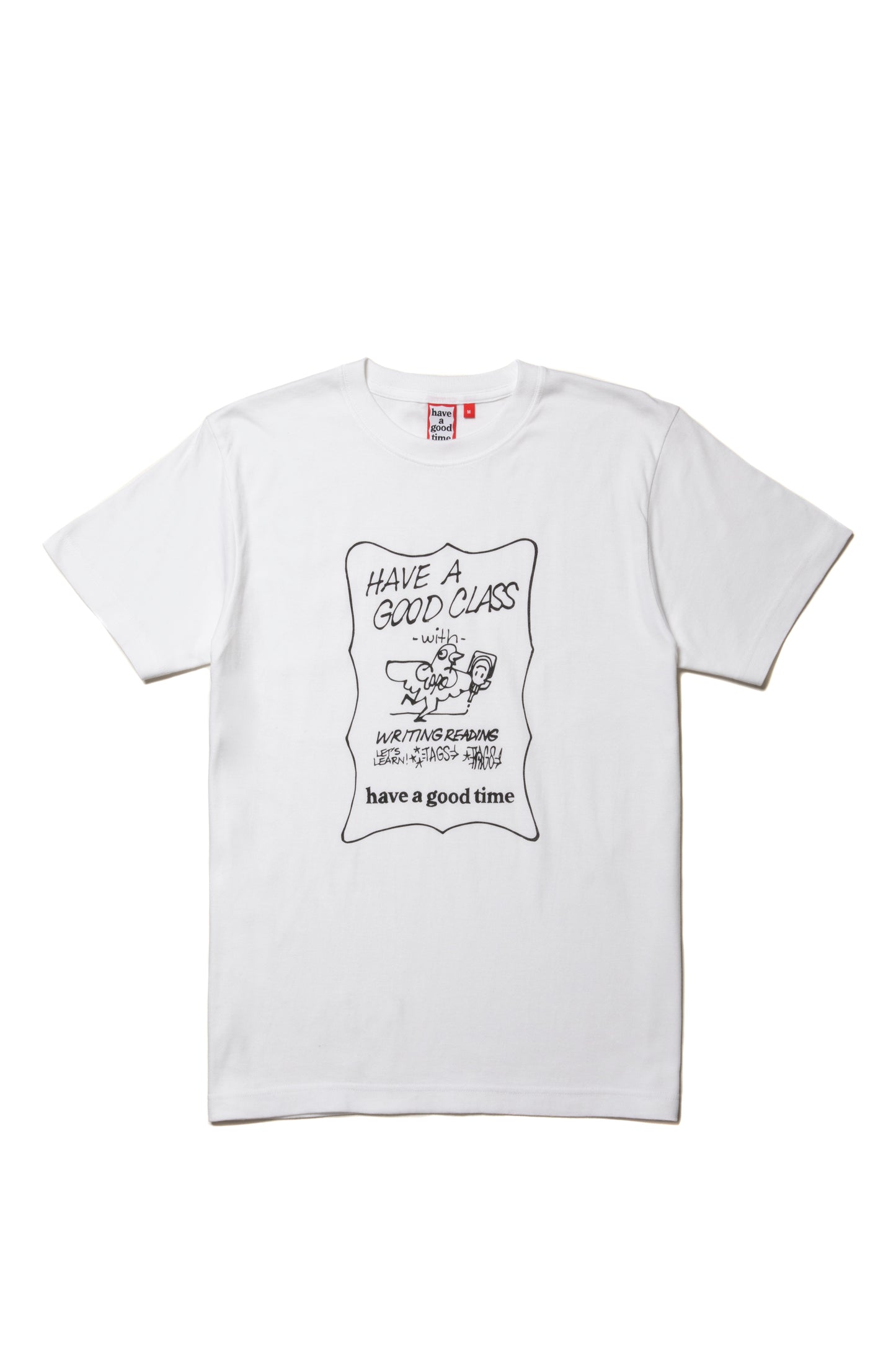 have a good time x ESPO FRAME S/S TEE WHITE