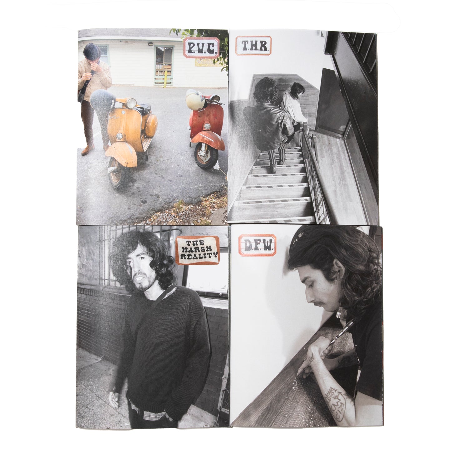 Untitled Zine by Barry McGee THE HARSH REALITY