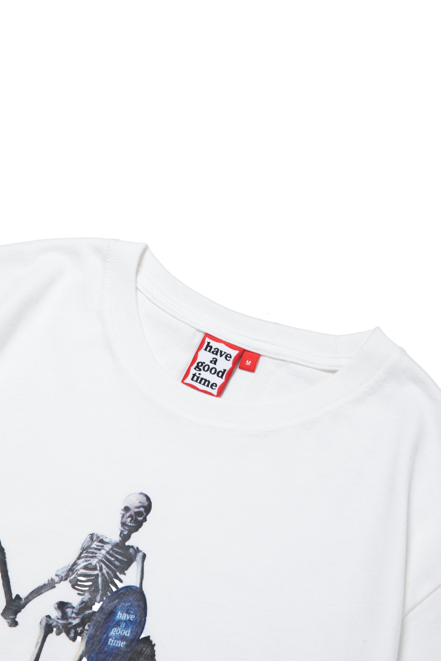 SKULL TIME S/S TEE WHITE