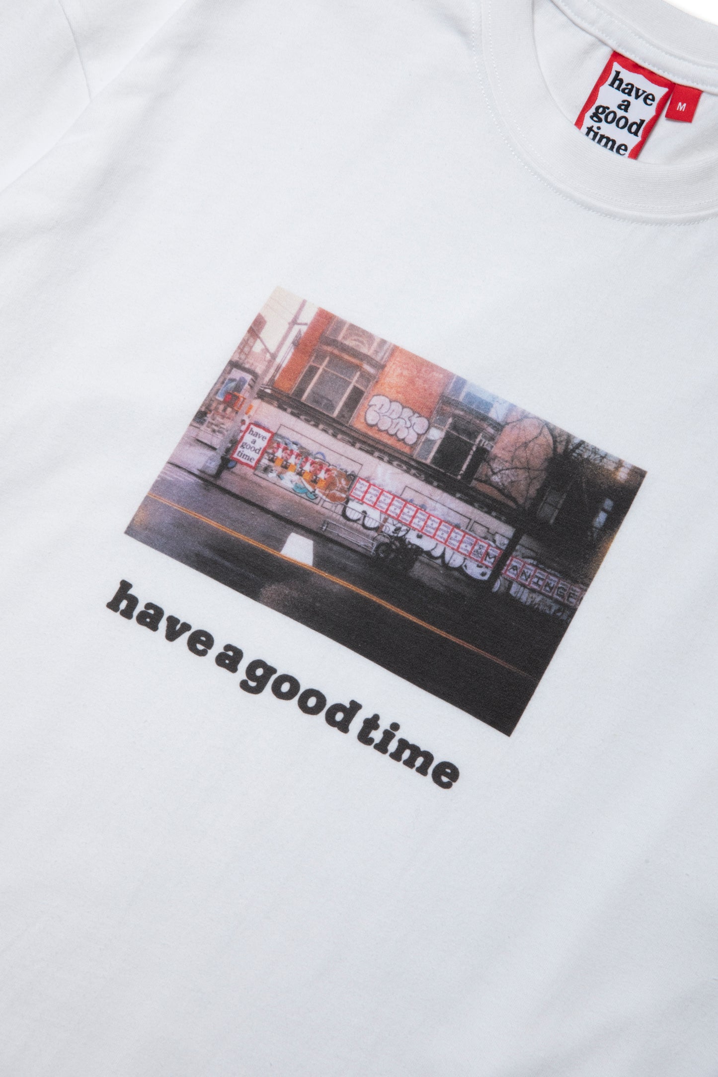 WHEATPASTE PHOTO L/S TEE WHITE