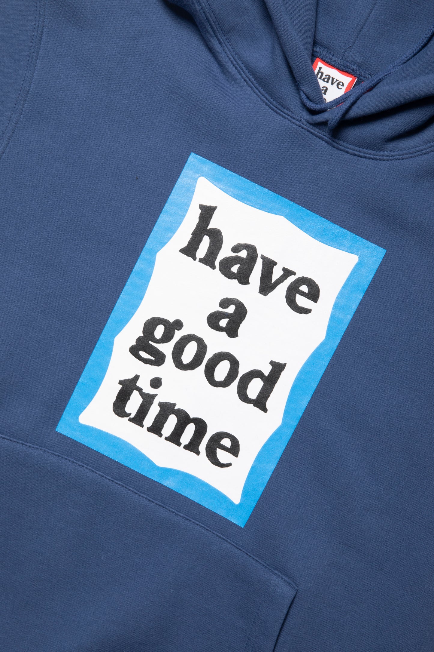 BLUE FRAME PULLOVER HOODIE FL BLUE BERRY