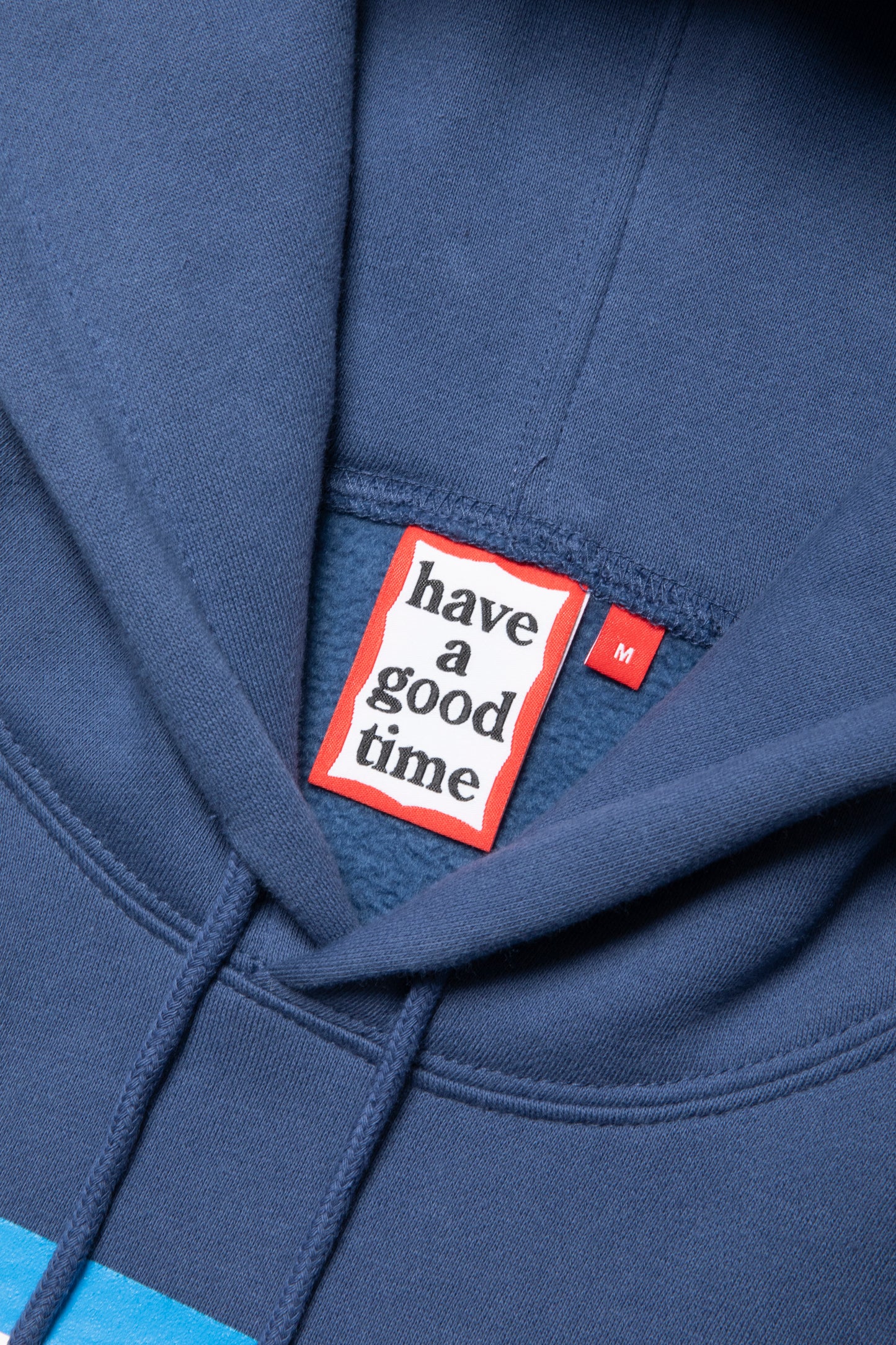 BLUE FRAME PULLOVER HOODIE FL BLUE BERRY