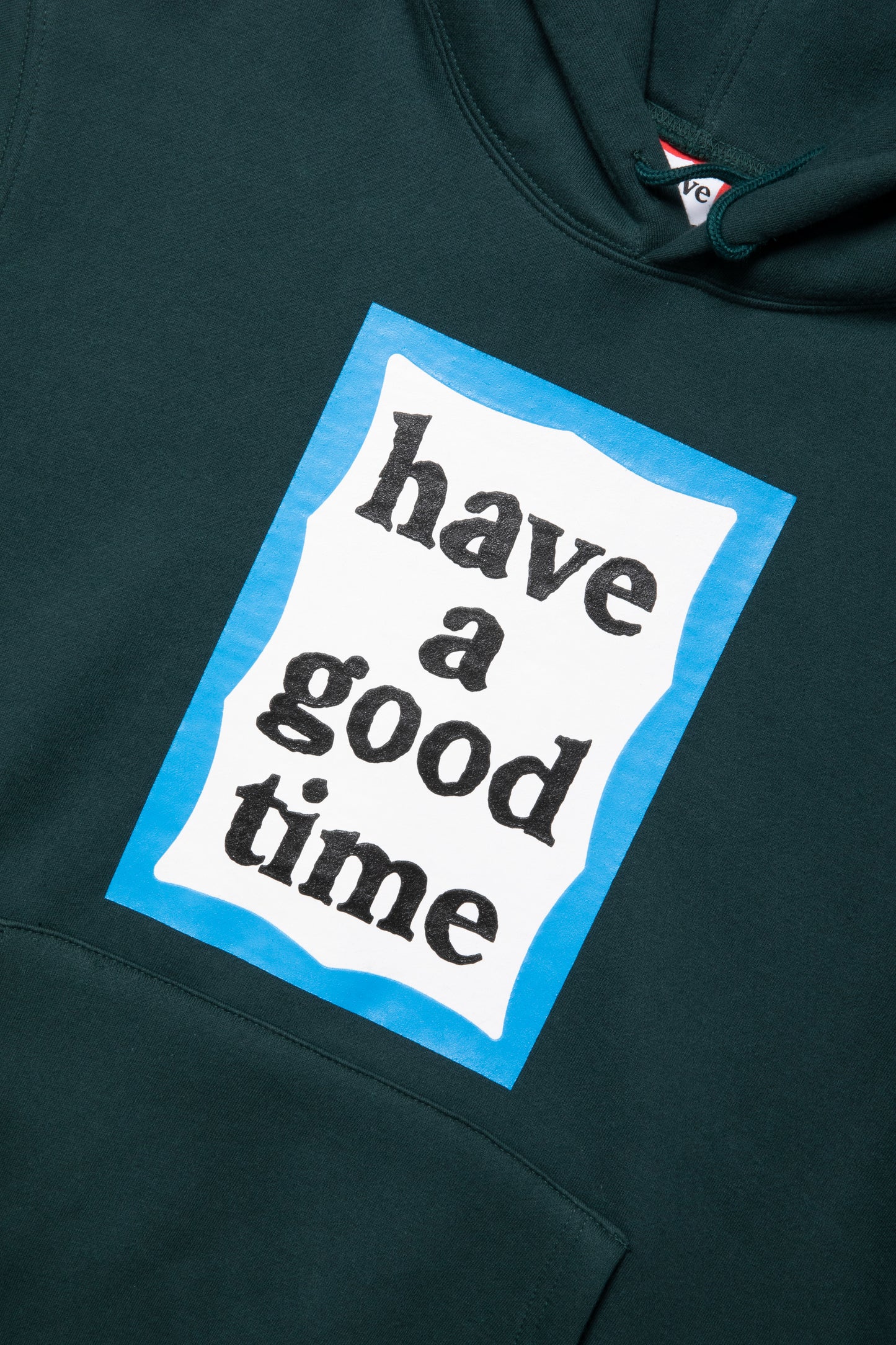 BLUE FRAME PULLOVER HOODIE FL MALACHITE GREEN