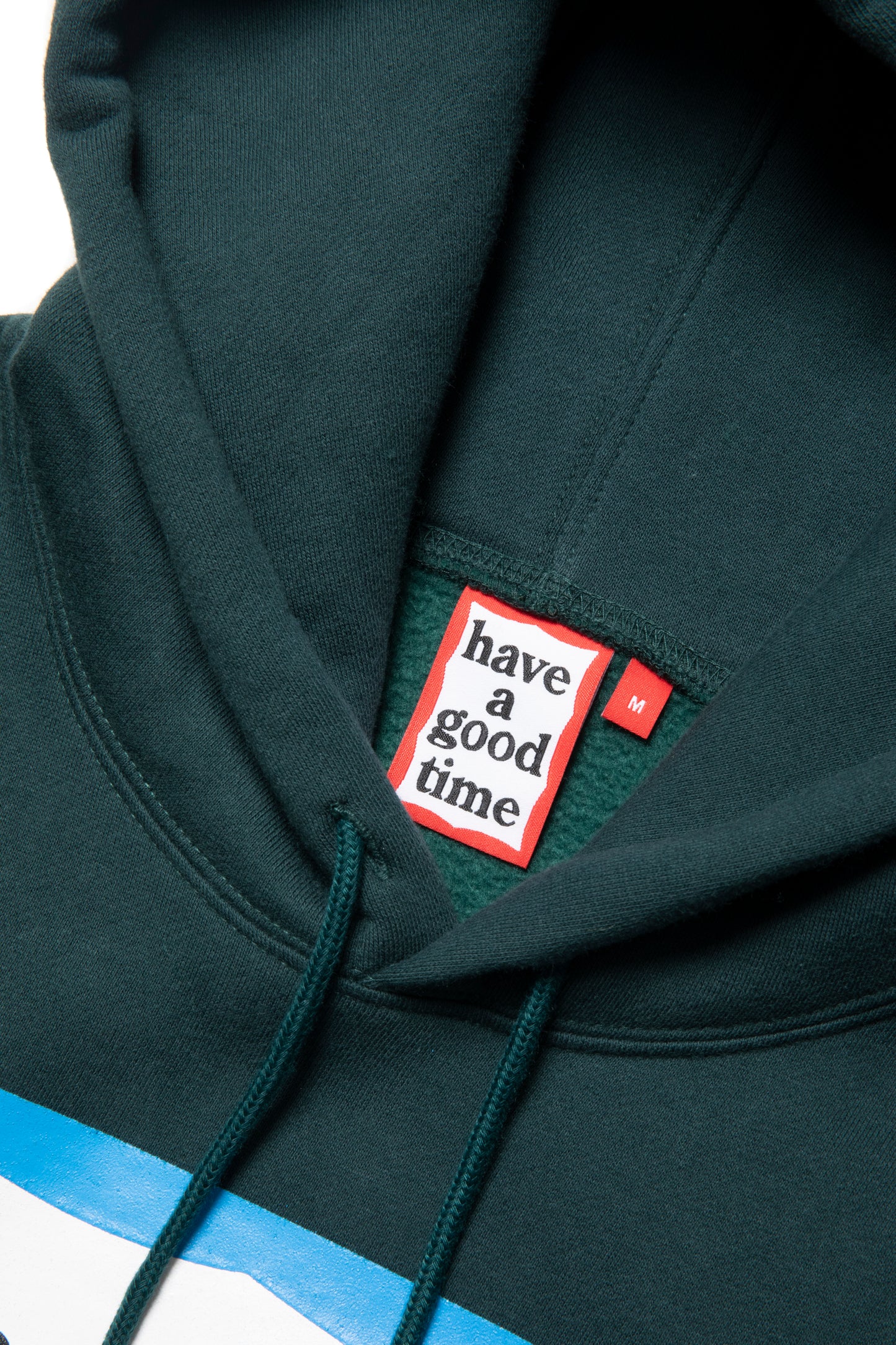BLUE FRAME PULLOVER HOODIE FL MALACHITE GREEN