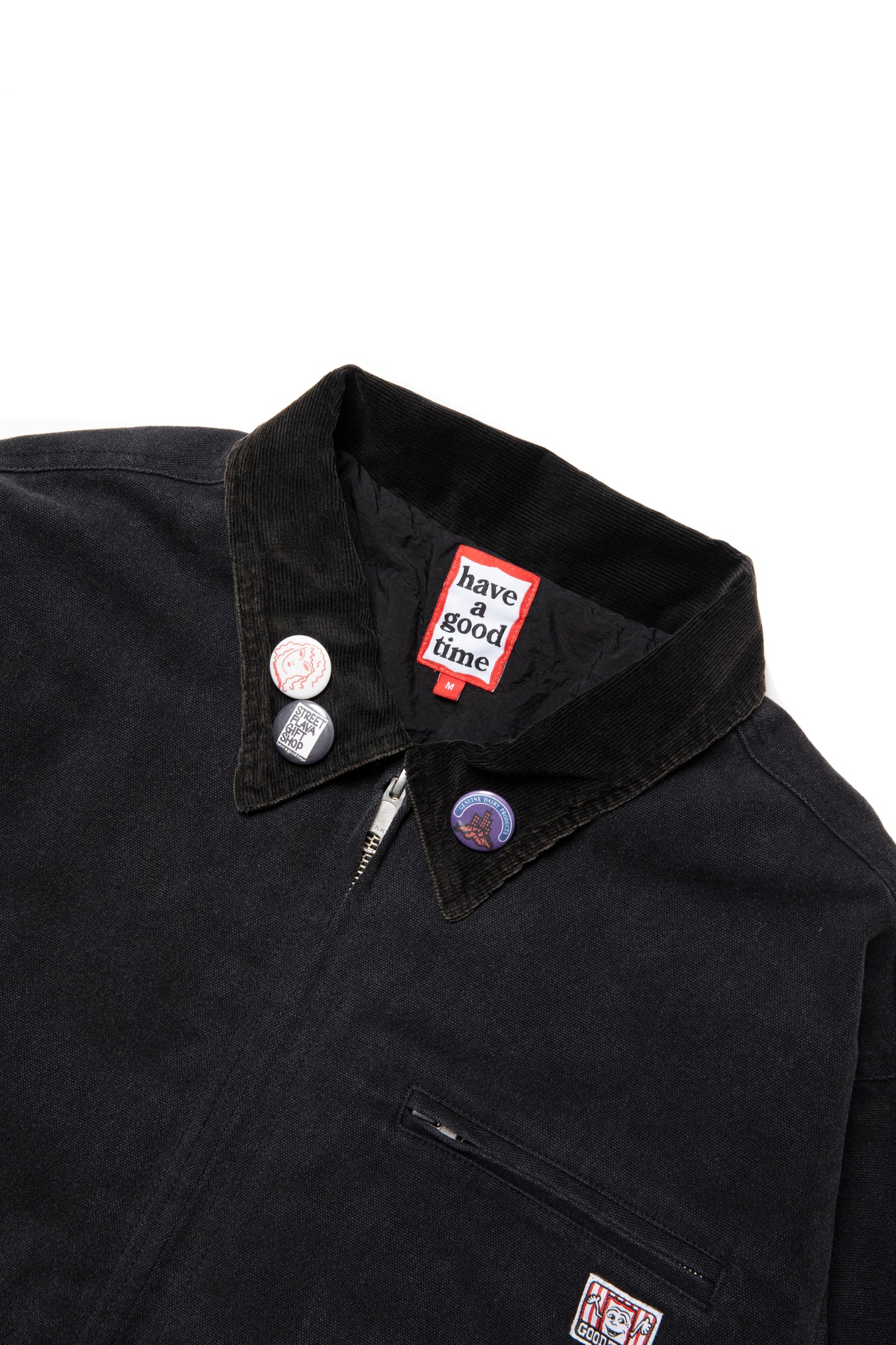 GOODY TIMES DUCK JACKET BLACK