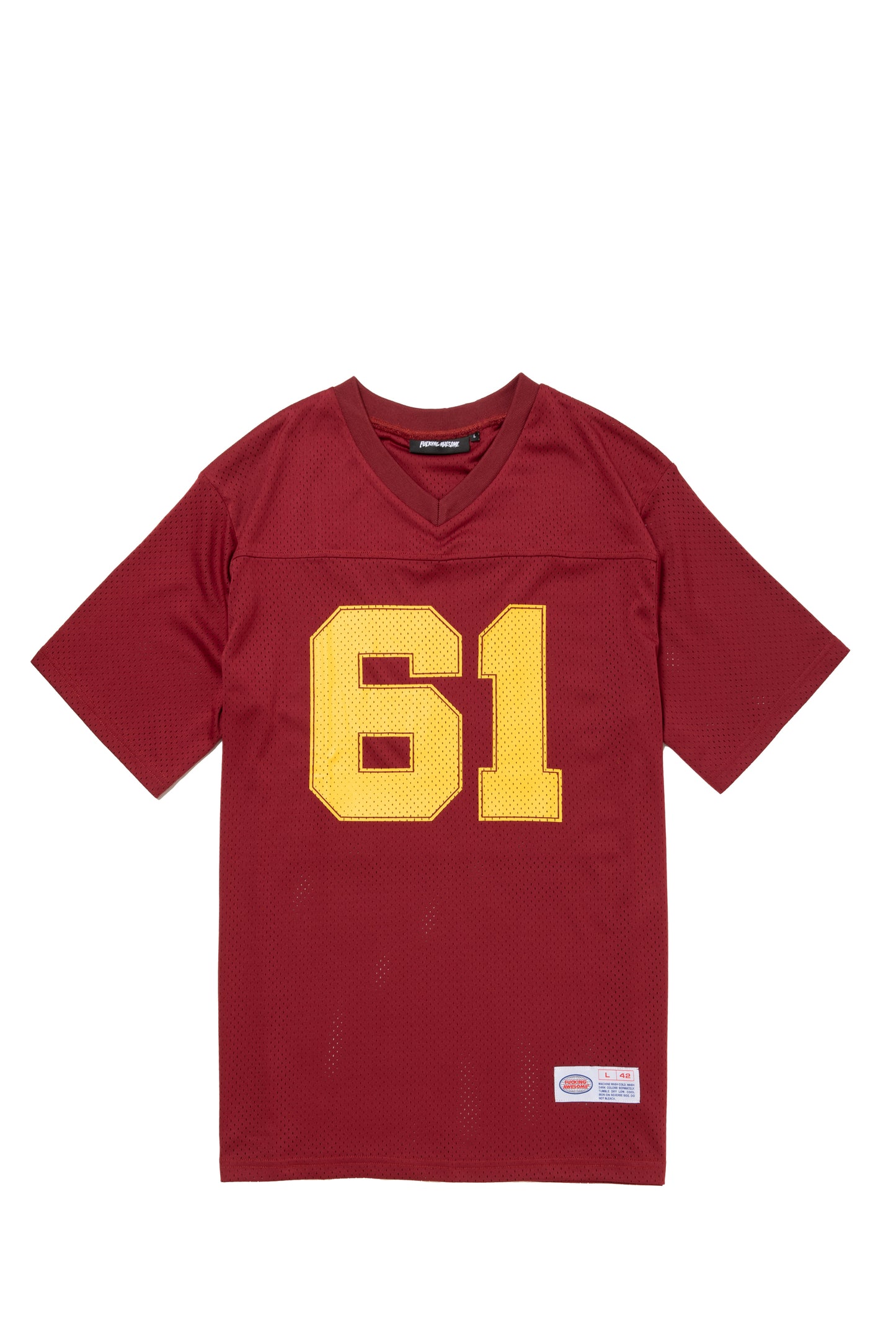 FA STAMP LOGO PRACTICE JERSEY RED