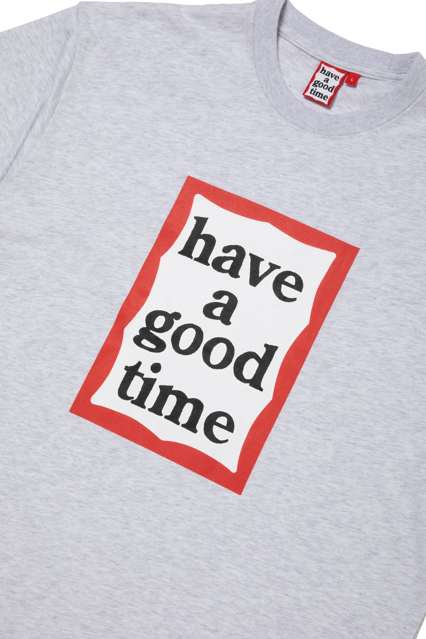 FRAME L/S TEE ASH GRAY