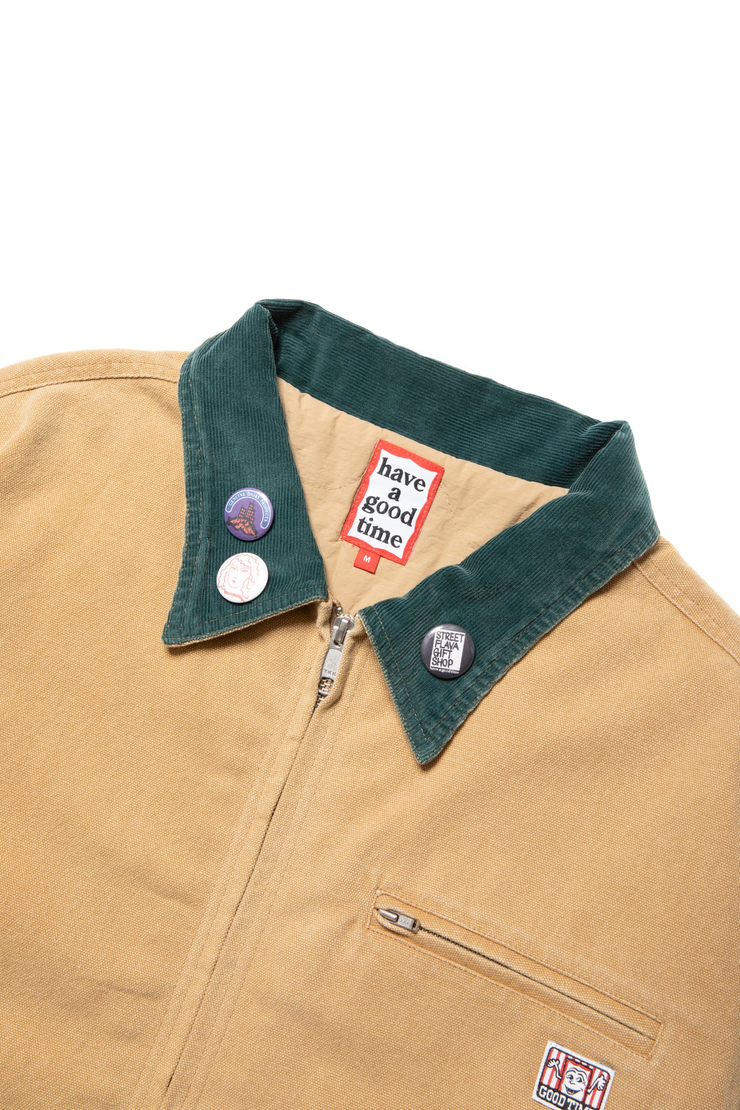 GOODY TIMES DUCK JACKET BEIGE