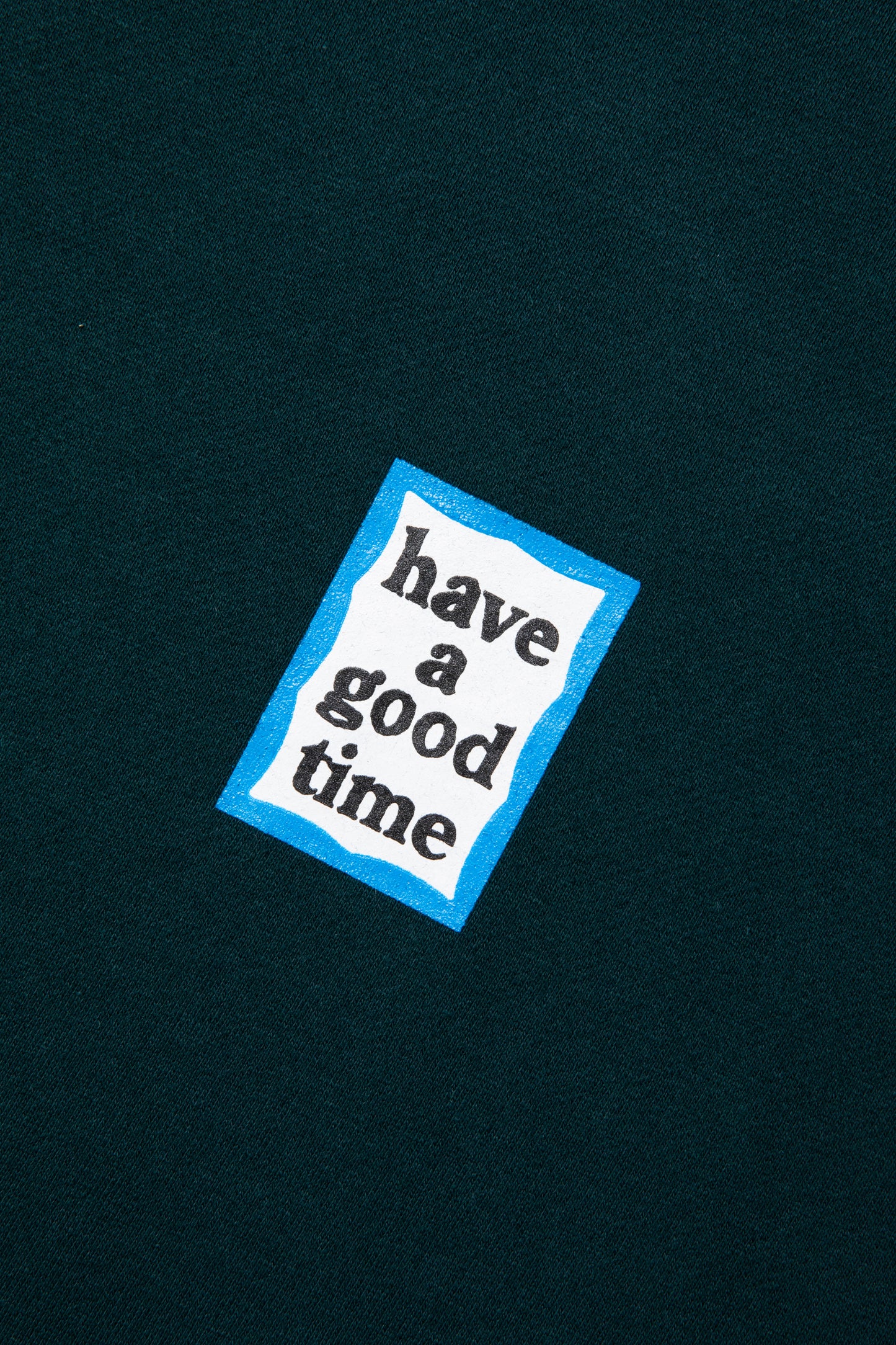 MINI BLUE FRAME CREWNECK FL MALACHITE GREEN