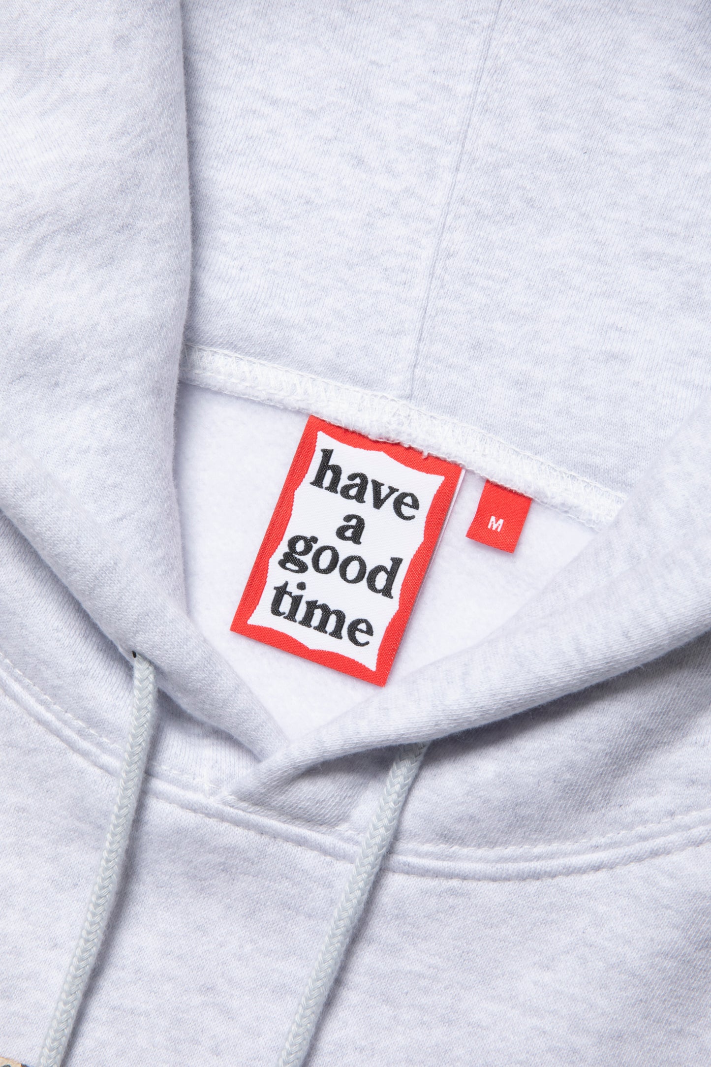 LEOPARD FRAME PULLOVER HOODIE FL ASH GRAY