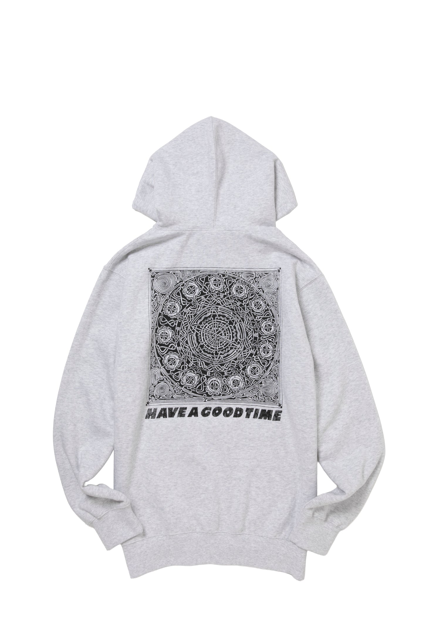 PUZZLE PULLOVER HOODIE FL ASH GRAY